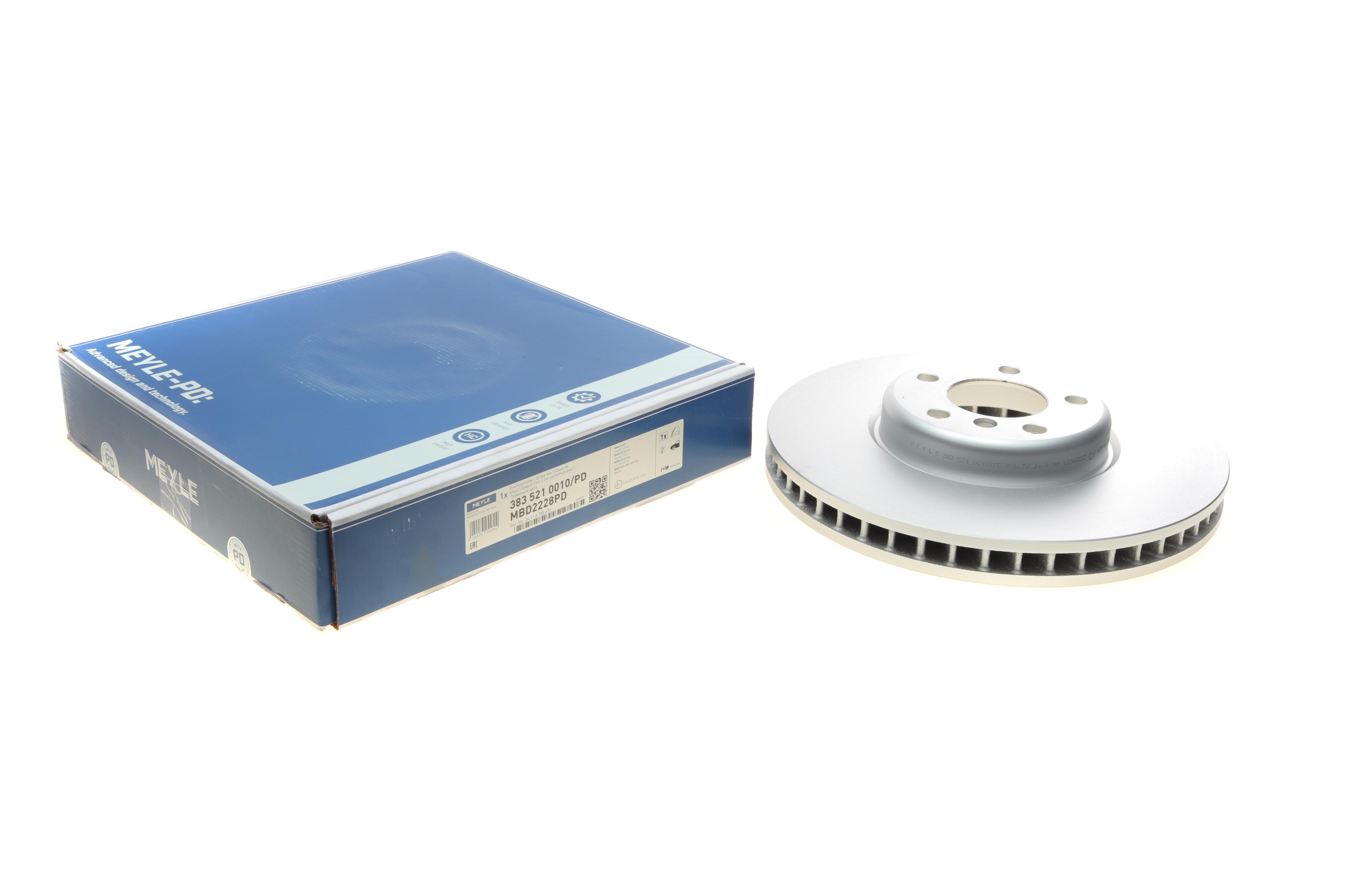 Диск гальмівний (передній) BMW 5 (F10)/ 7 (F01/F0/F03/F04) 09- (348x36) (R) (вент.) B47/N20/N47/N57