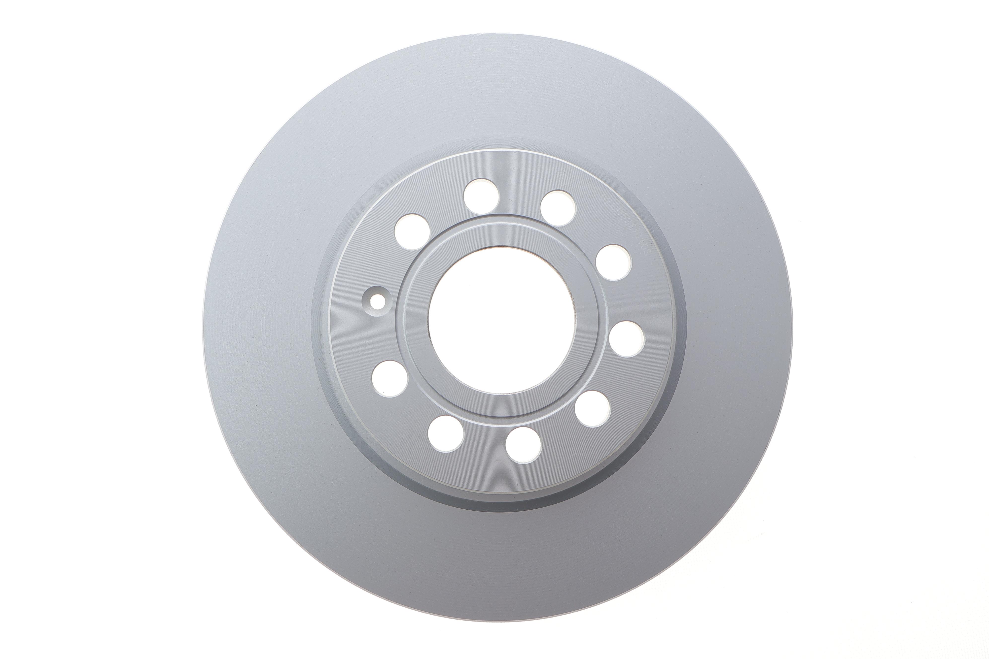 Диск гальмівний (передній) Audi A3/Seat Leon/Skoda Octavia/VW Caddy/Golf 04- (280x22)(з покр.)(вент.)