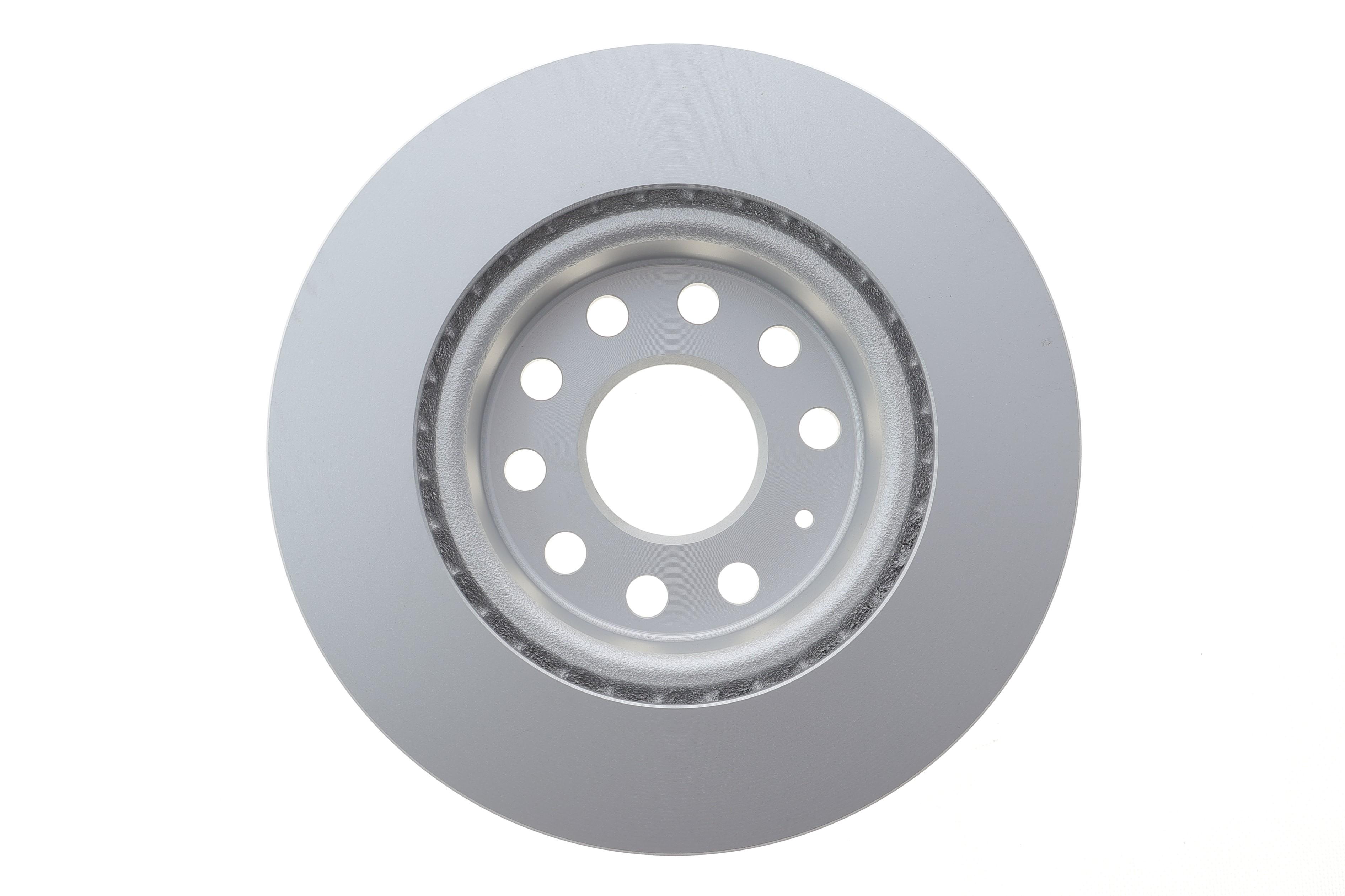 Диск гальмівний (передній) Audi A3/Seat Leon/Skoda Octavia/VW Caddy/Golf 04- (280x22)(з покр.)(вент.)