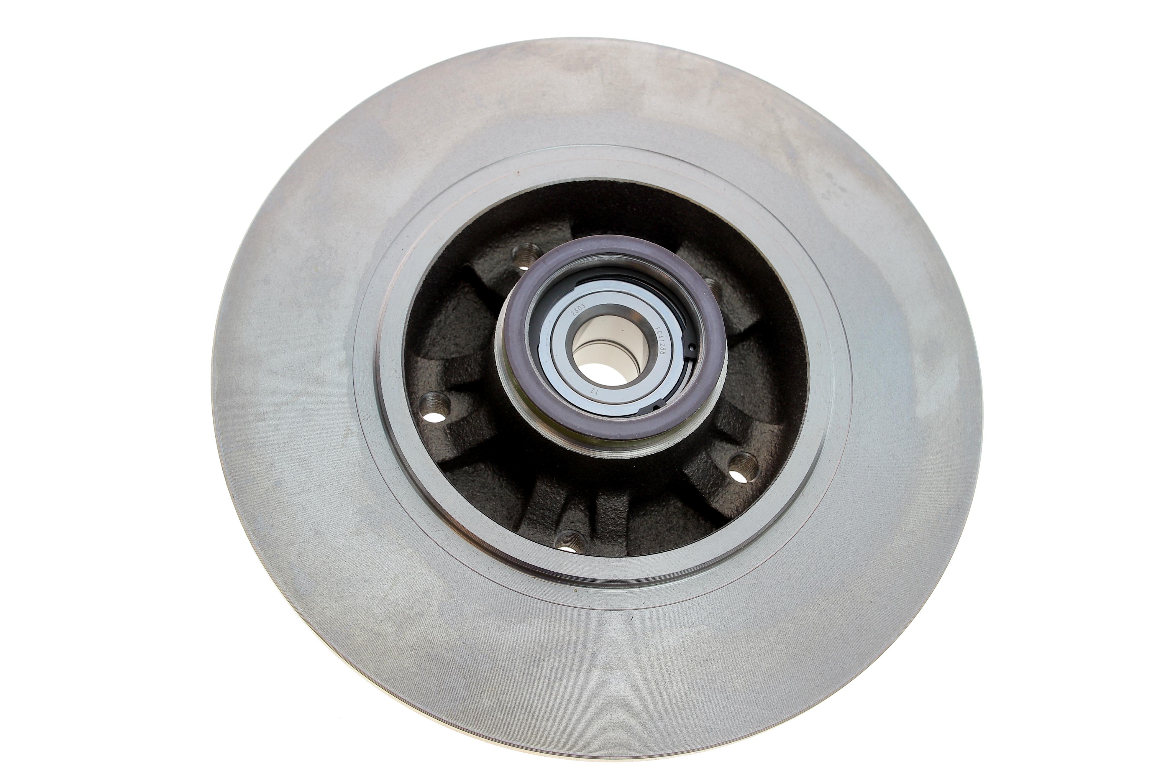 Диск гальмівний (задній) Renault Megane III/Scenic III 08- (260x8)(з підшипником)(+ABS)(d ступ.=54.9)