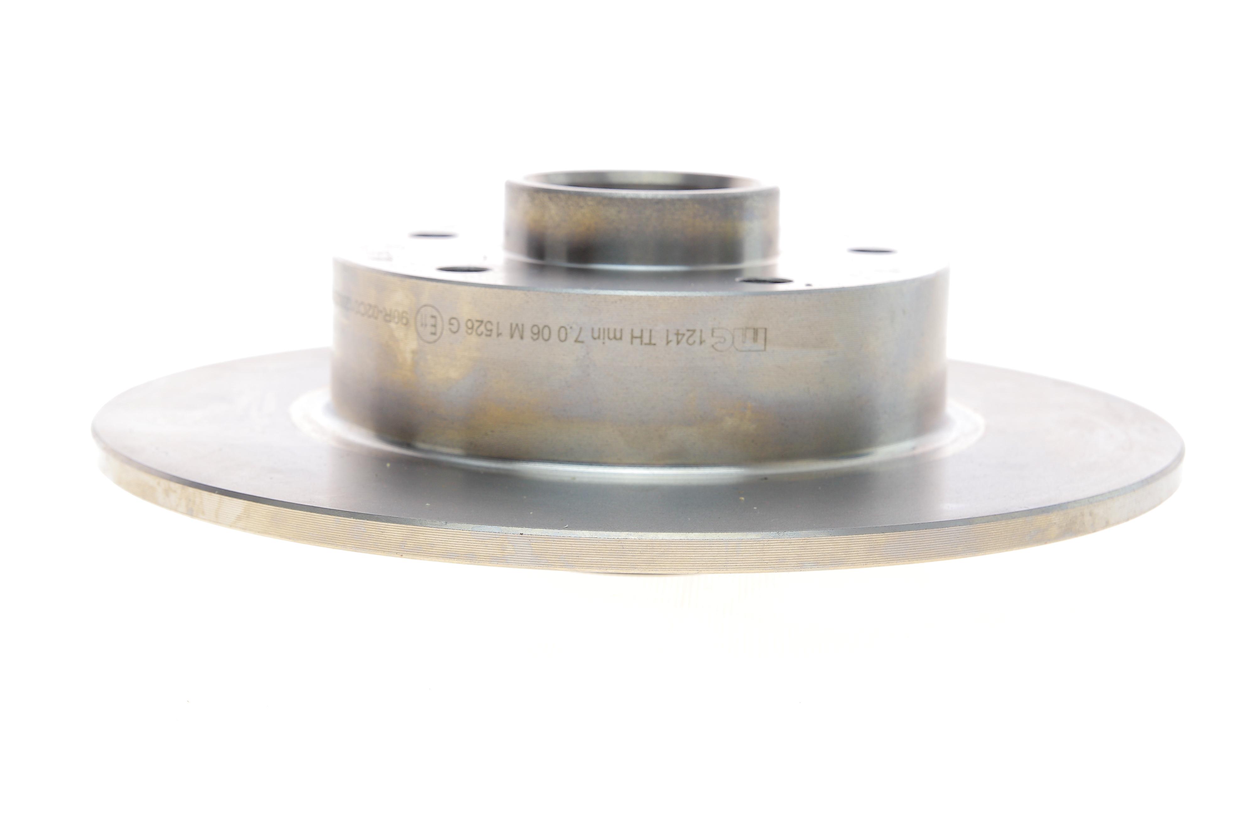 Диск гальмівний (задній) Renault Megane III/Scenic III 08- (260x8)(з підшипником)(+ABS)(d ступ.=54.9)