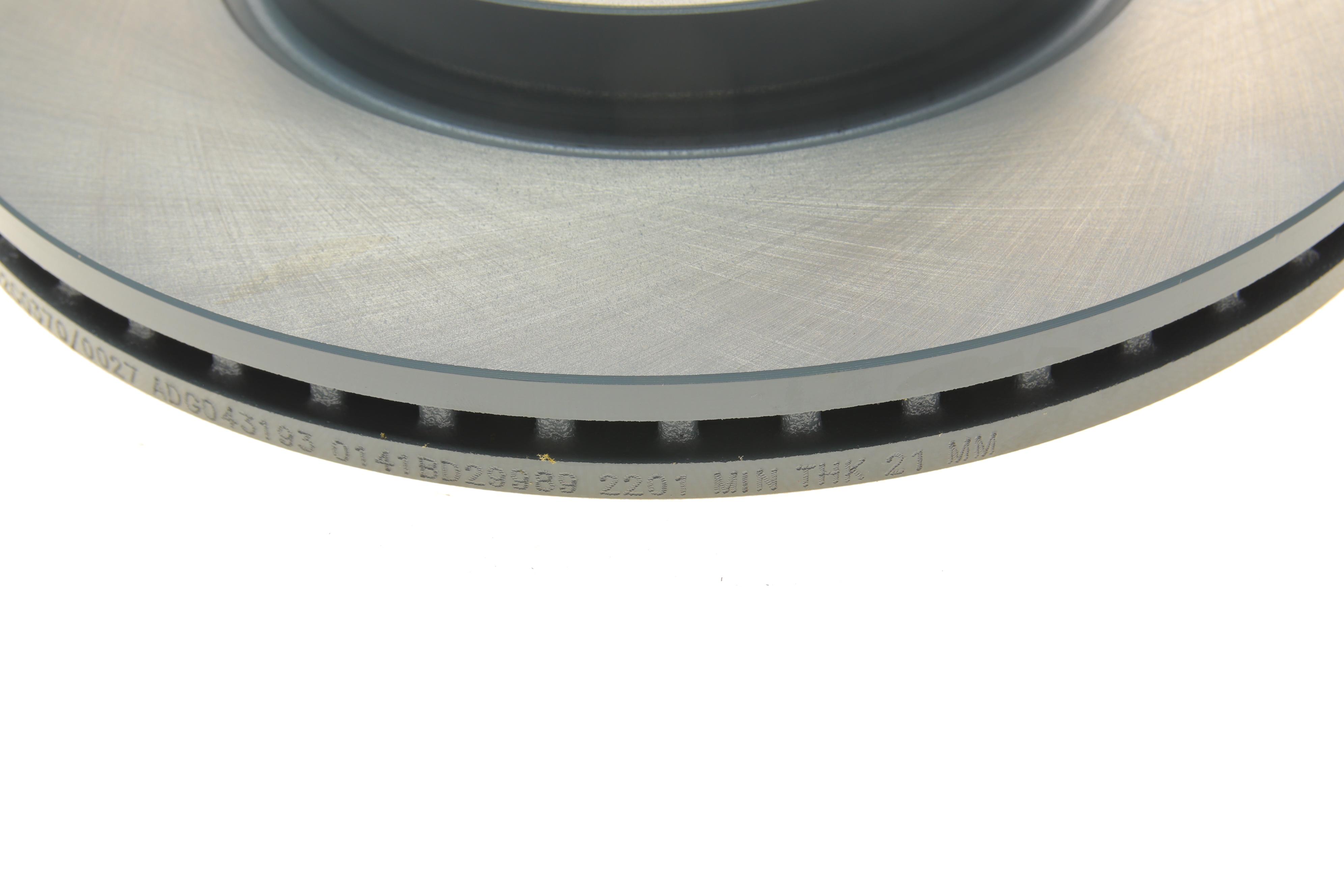 Диск гальмівний (передній) Hyundai Elantra/I30 II 11-/Kia Cee'D/ Cerato III 13- (280x23)