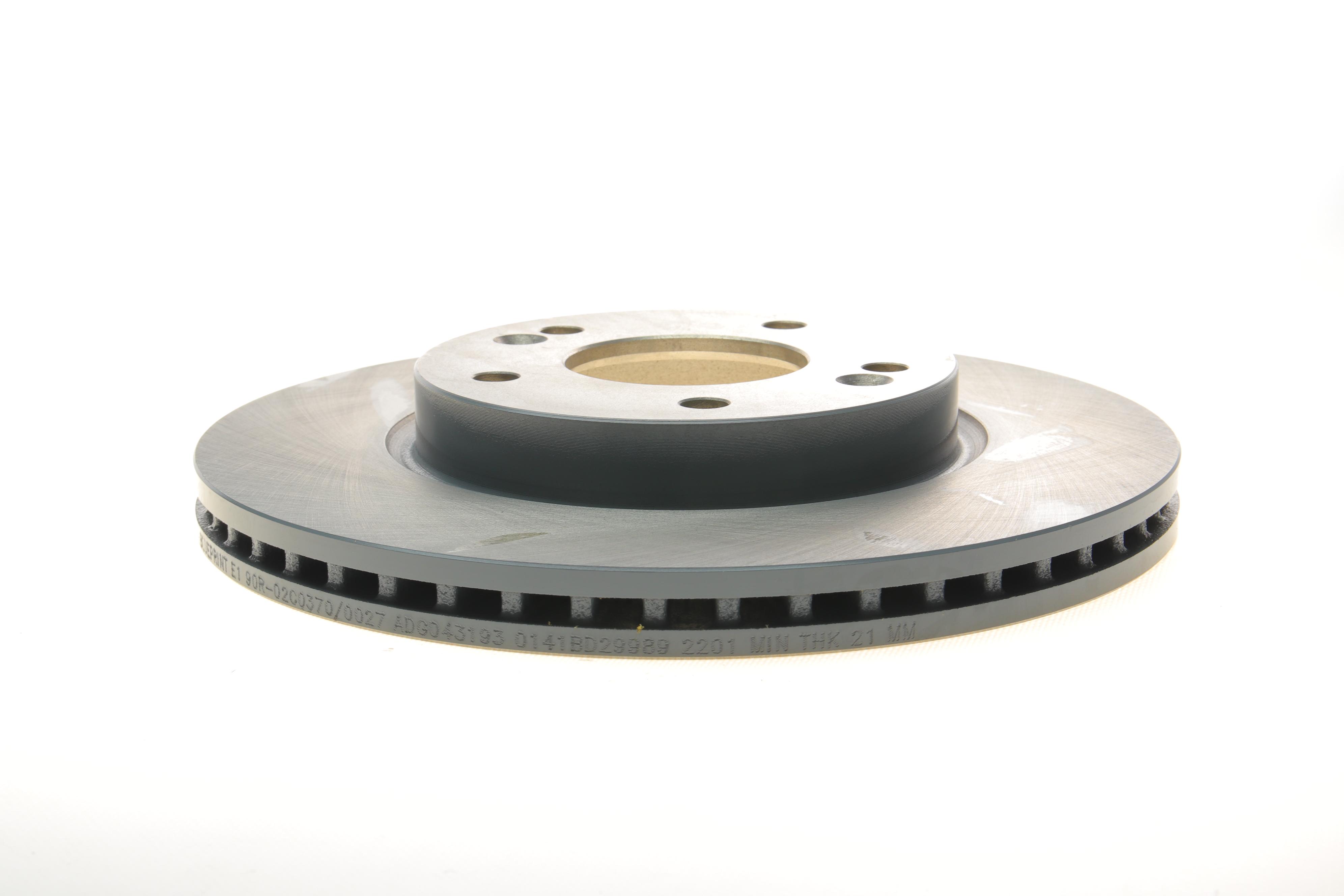 Диск гальмівний (передній) Hyundai Elantra/I30 II 11-/Kia Cee'D/ Cerato III 13- (280x23)