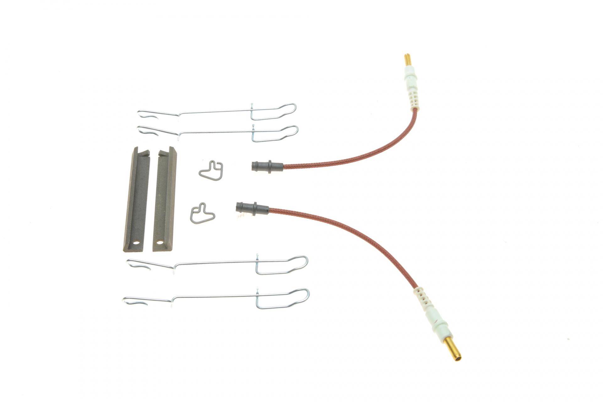 Планка супорта (заднього) прижимна (к-кт) MB Vito (W638) 2.0-2.3TD (з датчиком зносу)