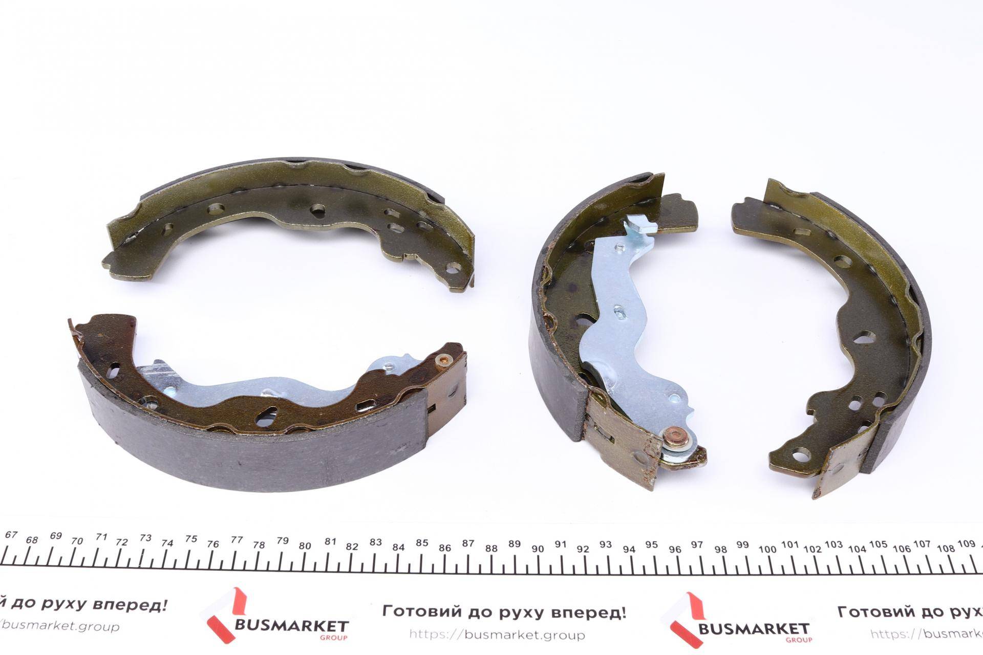 Колодки гальмівні (задні) Fiat Sedici/Suzuki SX4 06- (барабанні) (220x36)