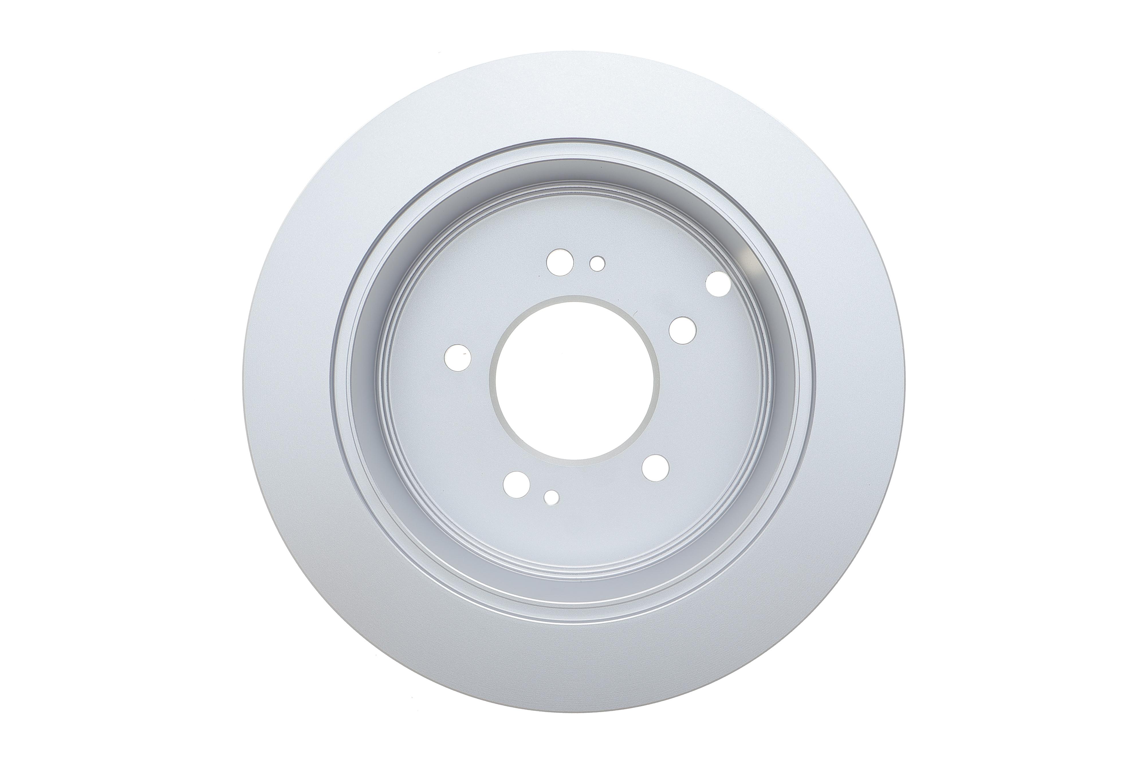 Диск гальмівний (задній) Hyundai Santa Fe 01-/Tucson 04-/ix35/Kia Sportage 10- (284x10)(з покр)(повн)