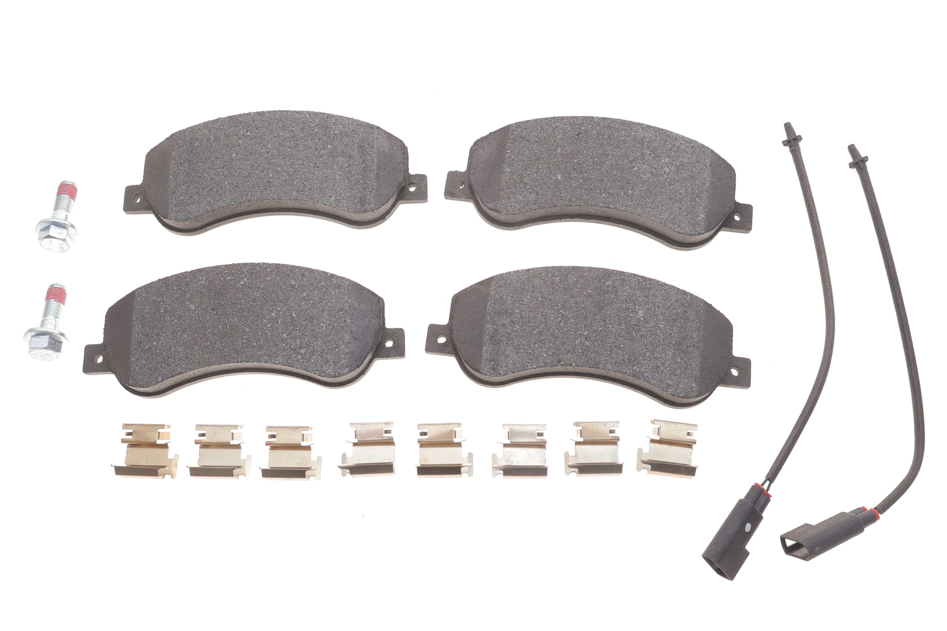 Колодки гальмівні (передні) Ford Transit 06-14/VW Amarok 10- (з датчиками)