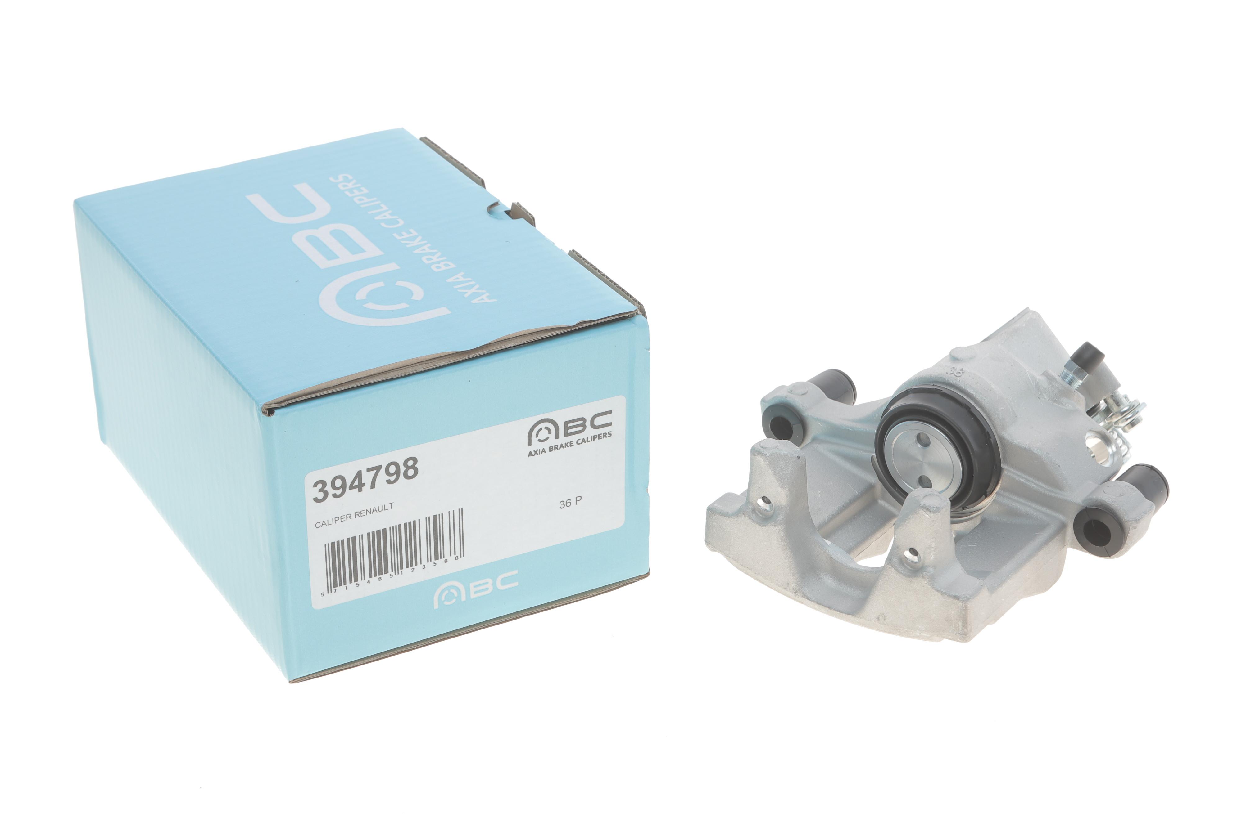 Супорт гальмівний (задній) (L) Renault Laguna 07-15 (d=38mm) (ATE)