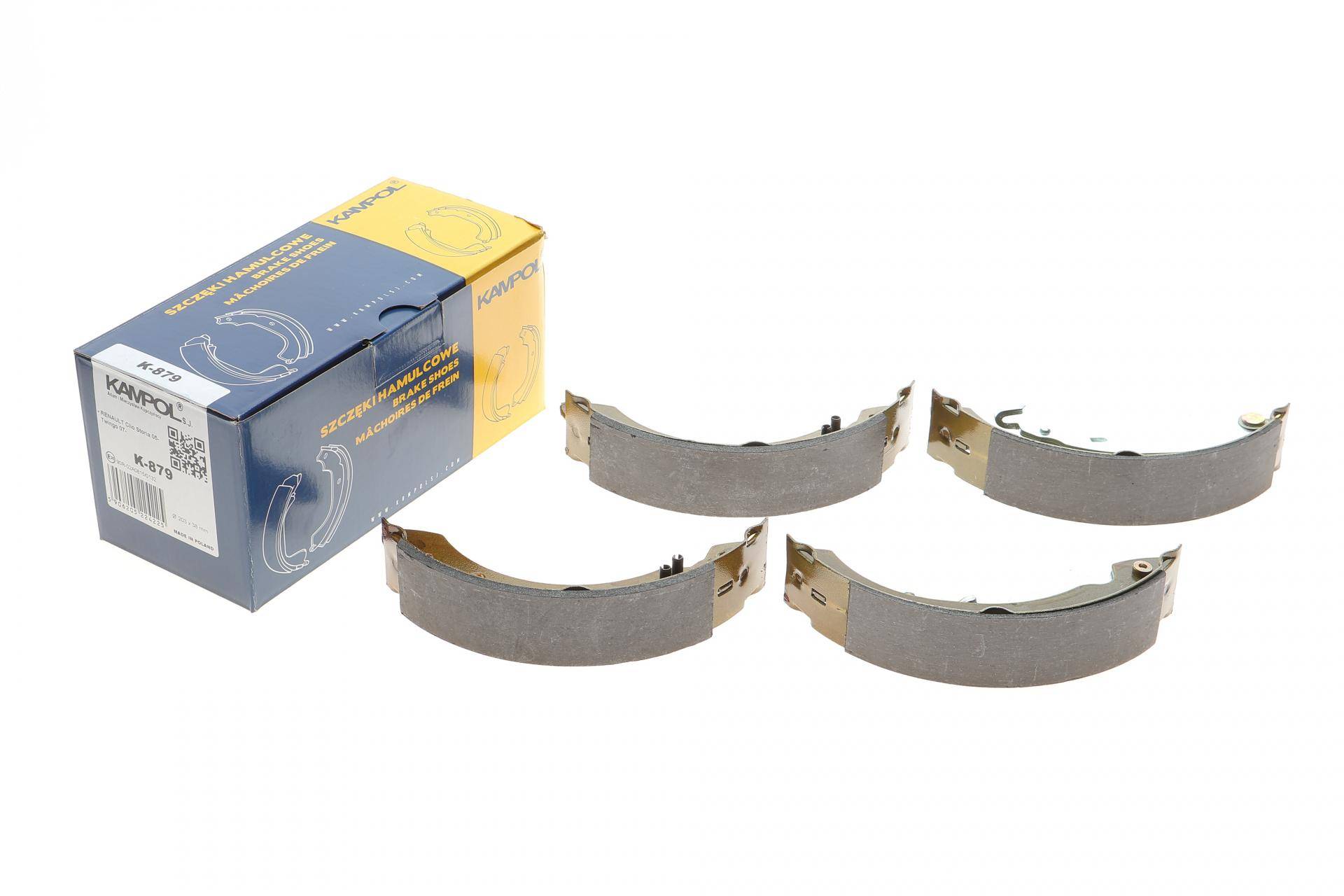 Колодки гальмівні (задні) Renault Clio/Twingo 05- (барабанні) (203x38)