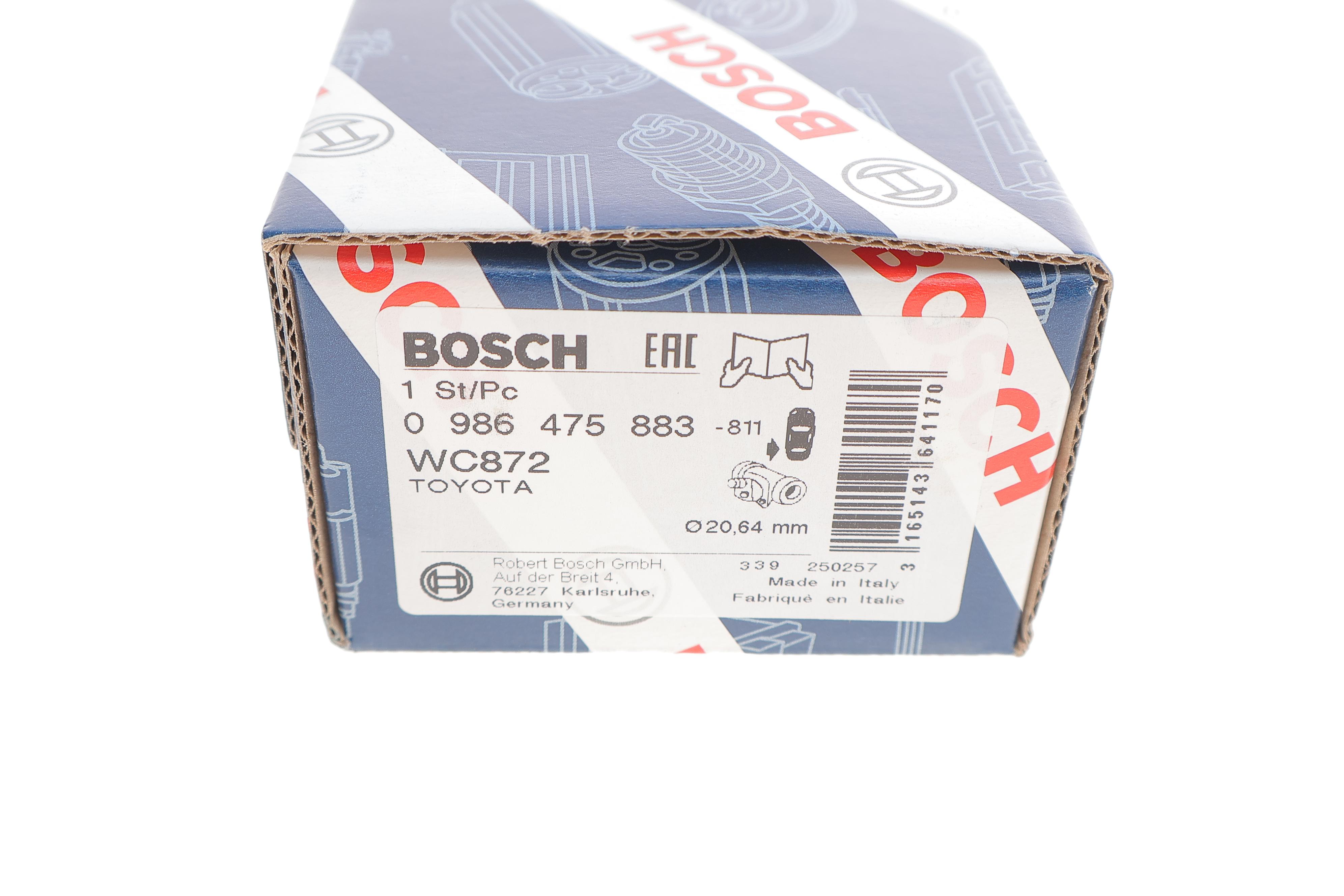 Циліндр гальмівний (задній) Toyota Avensis 97-03 (L) (d=20.64mm)