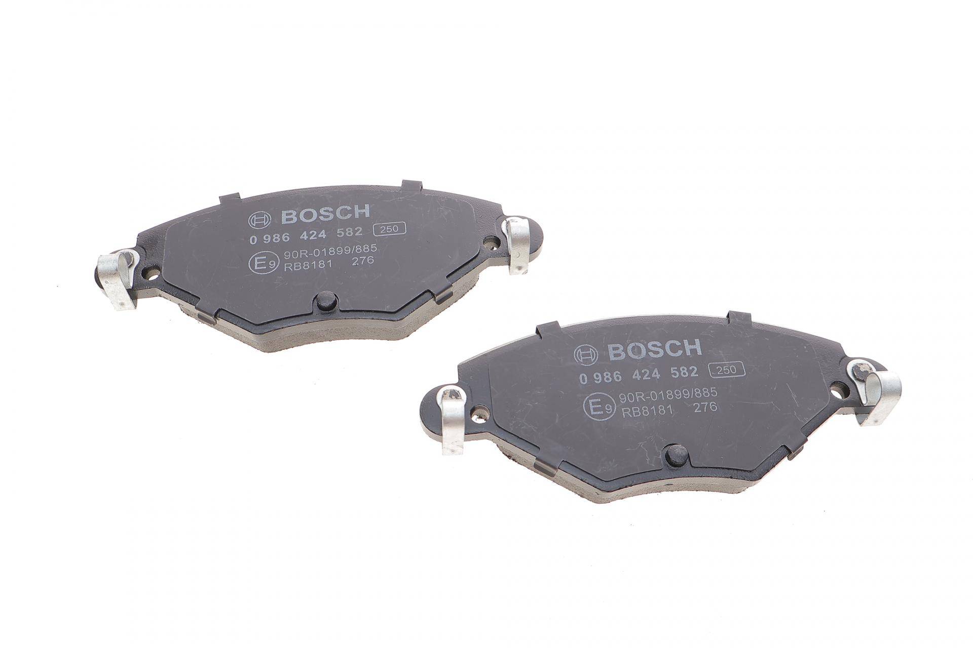 Колодки гальмівні (передні) Citroen C5 01- (Bosch) (з датчиком)