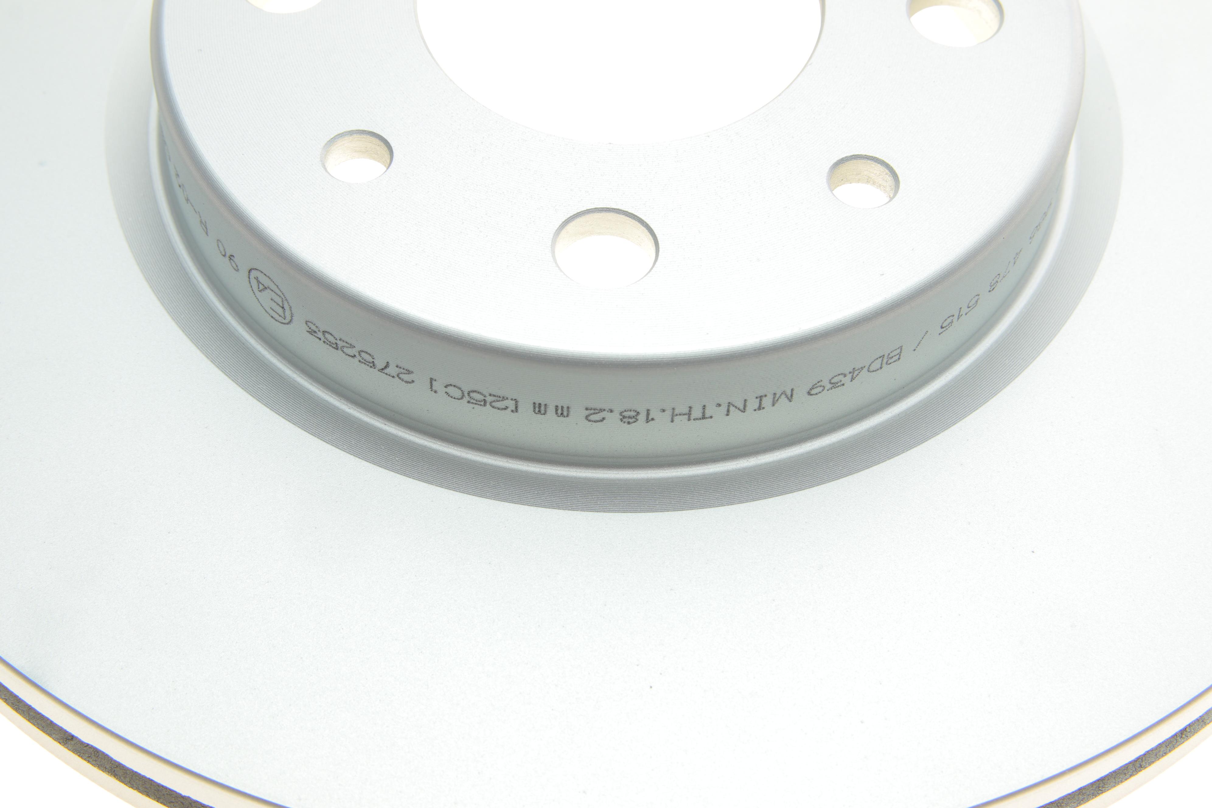 Диск гальмівний (передній) Fiat Doblo 01- (257x20)