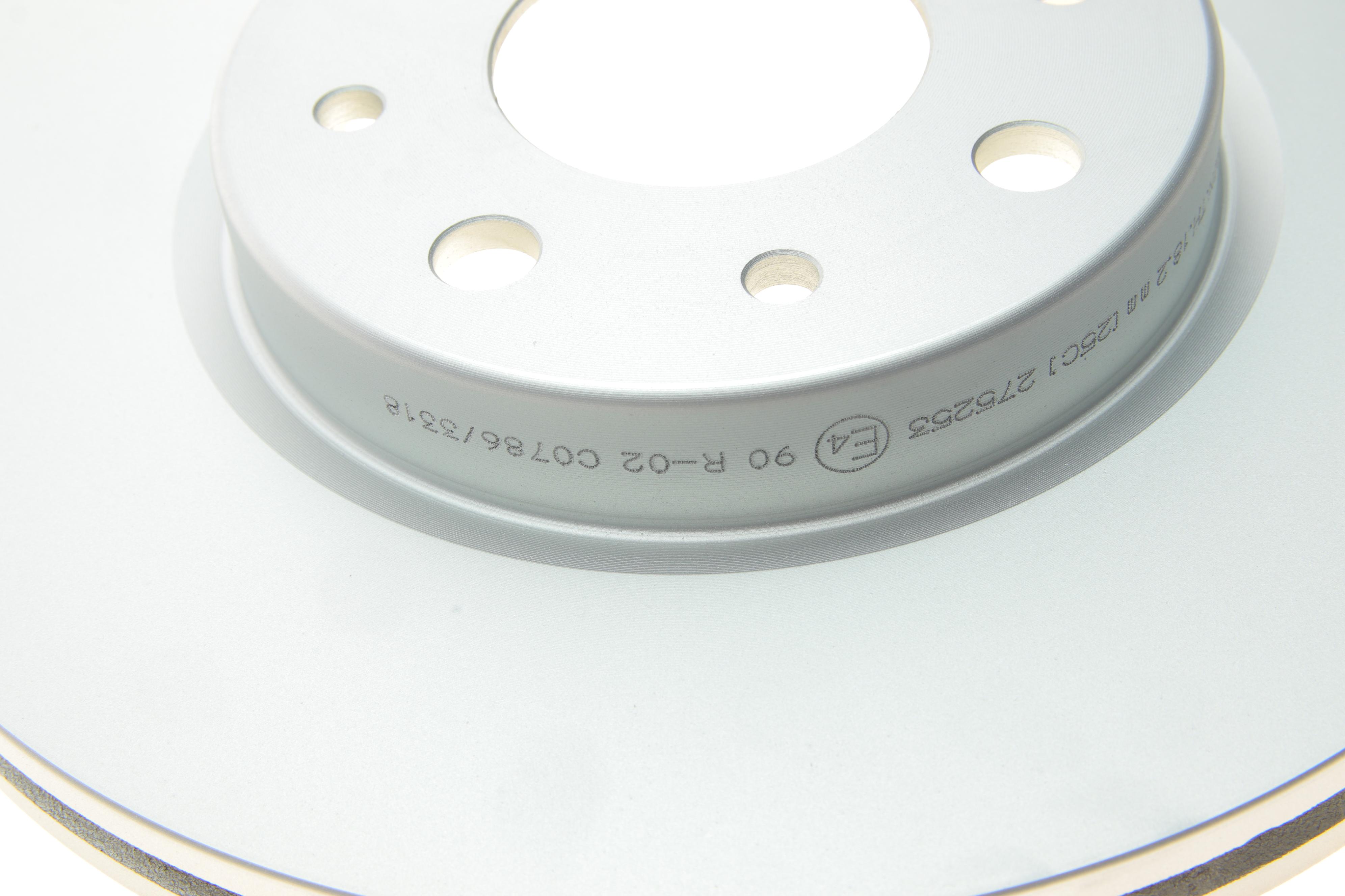 Диск гальмівний (передній) Fiat Doblo 01- (257x20)