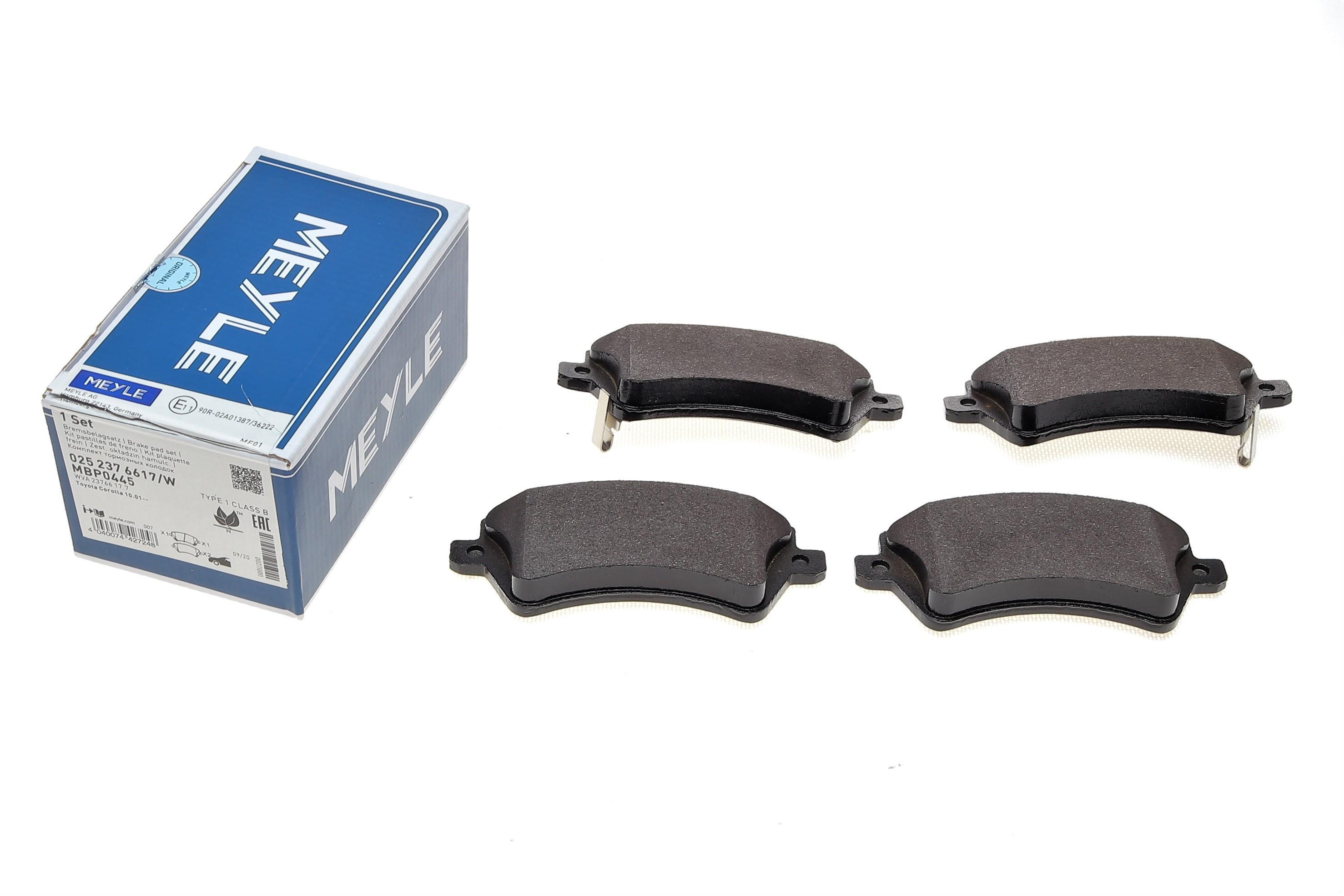 Колодки гальмівні (передні) Toyota Corolla 01-14