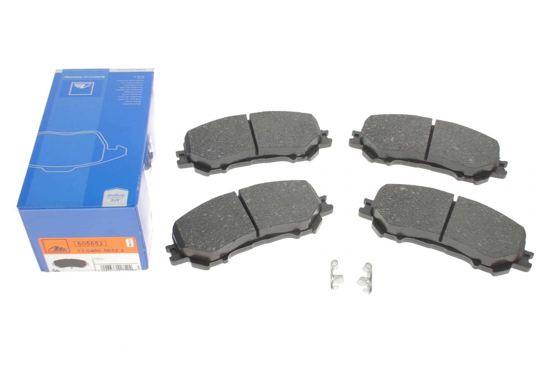 Колодки гальмівні (передні) Nissan Qashqai II 13- (Akebono)