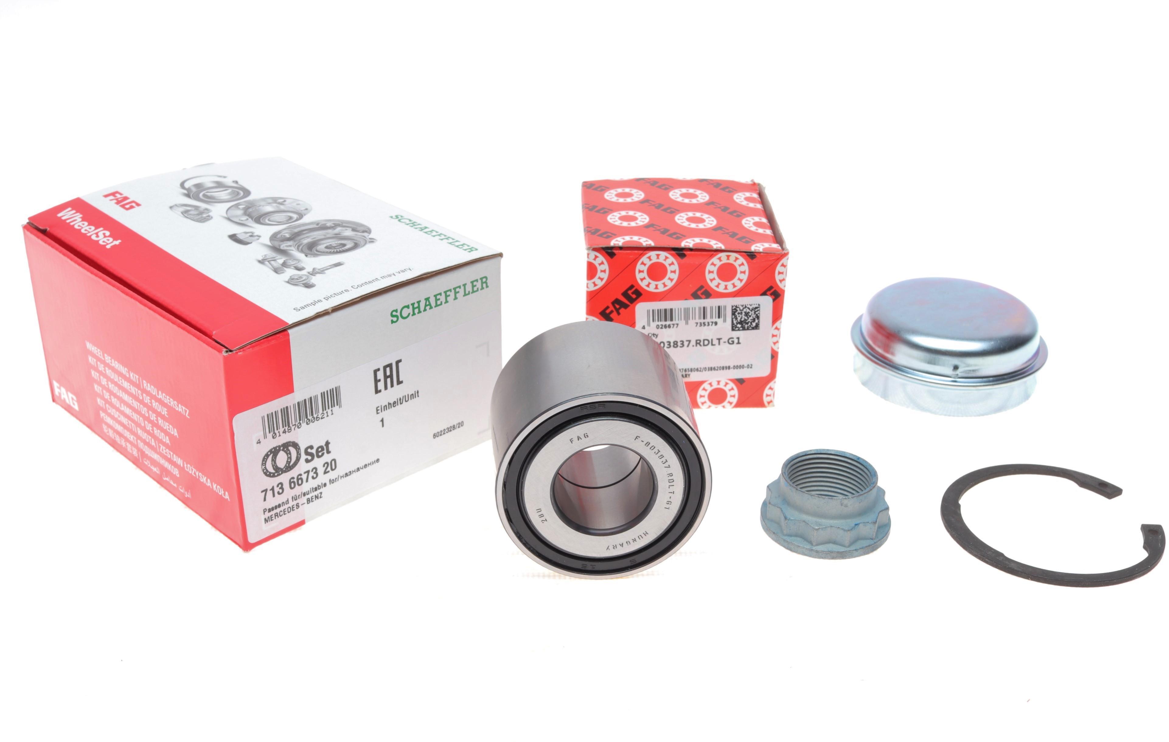 Підшипник маточини (задньої) MB A-class (W168) 97-04