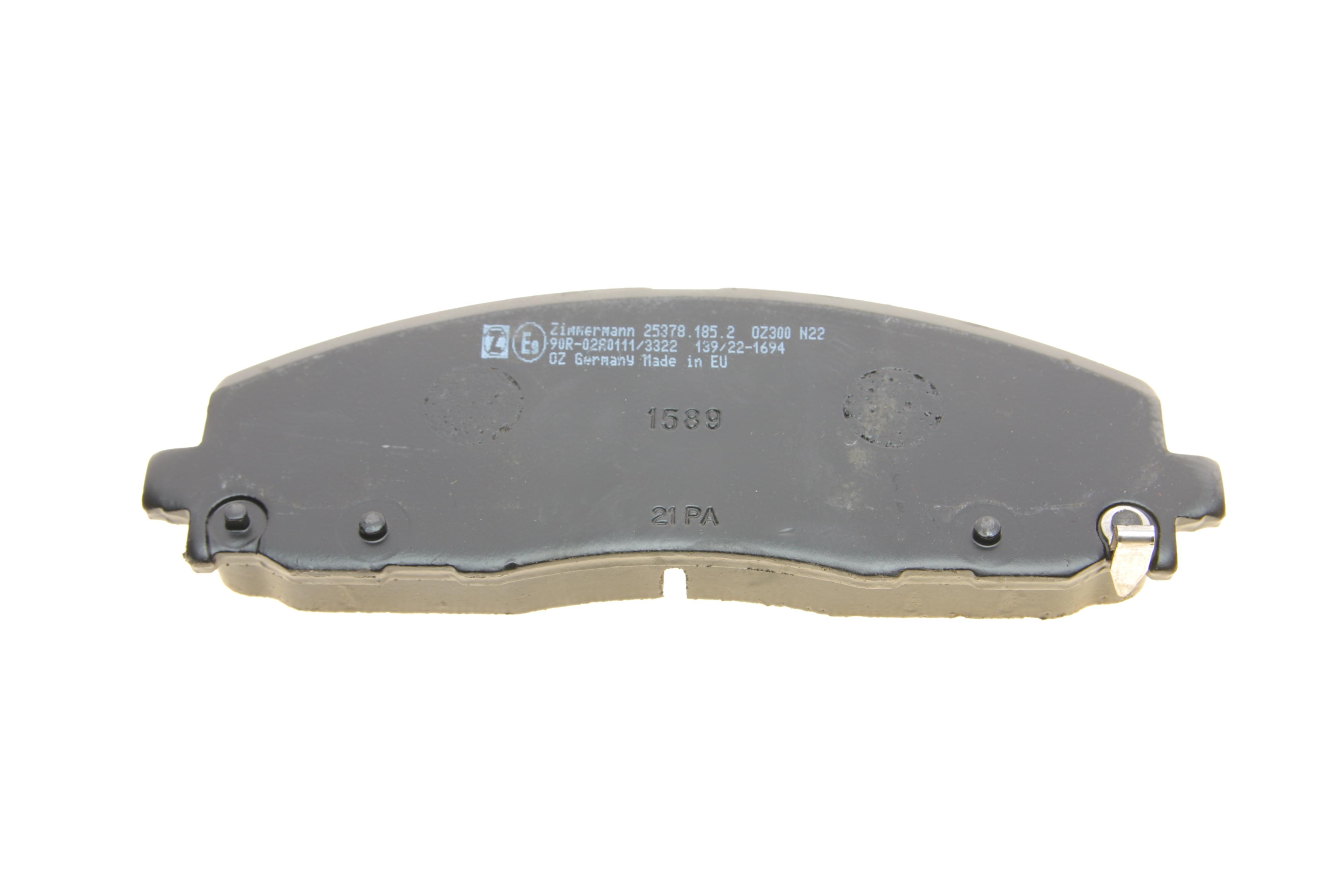 Колодки гальмівні (передні) Jeep Wrangler 2.0/2.2 17-/Fiat Freemont 11-