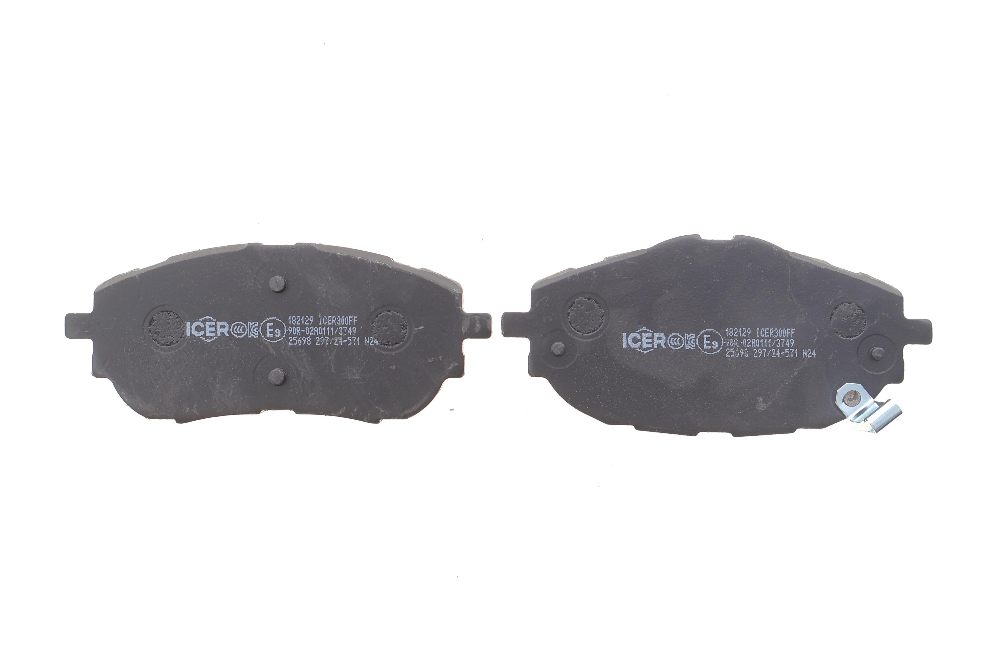 Колодки гальмівні (передні) Toyota Auris II 12-18/Corolla XI 13-18