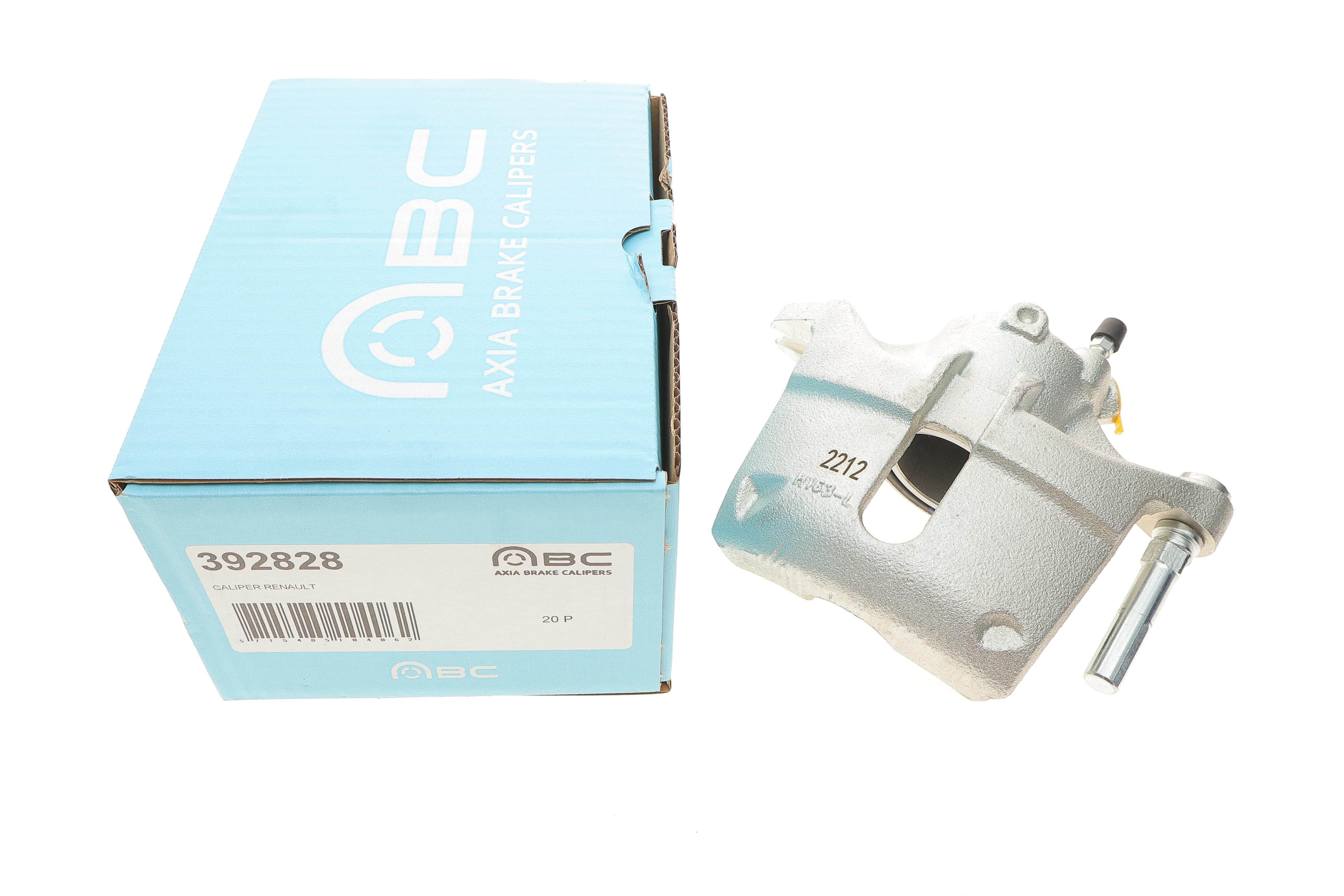 Супорт гальмівний (передній) (L) Renault Kangoo 97- (d=54mm) (lдиск 20mm) (Bosch)