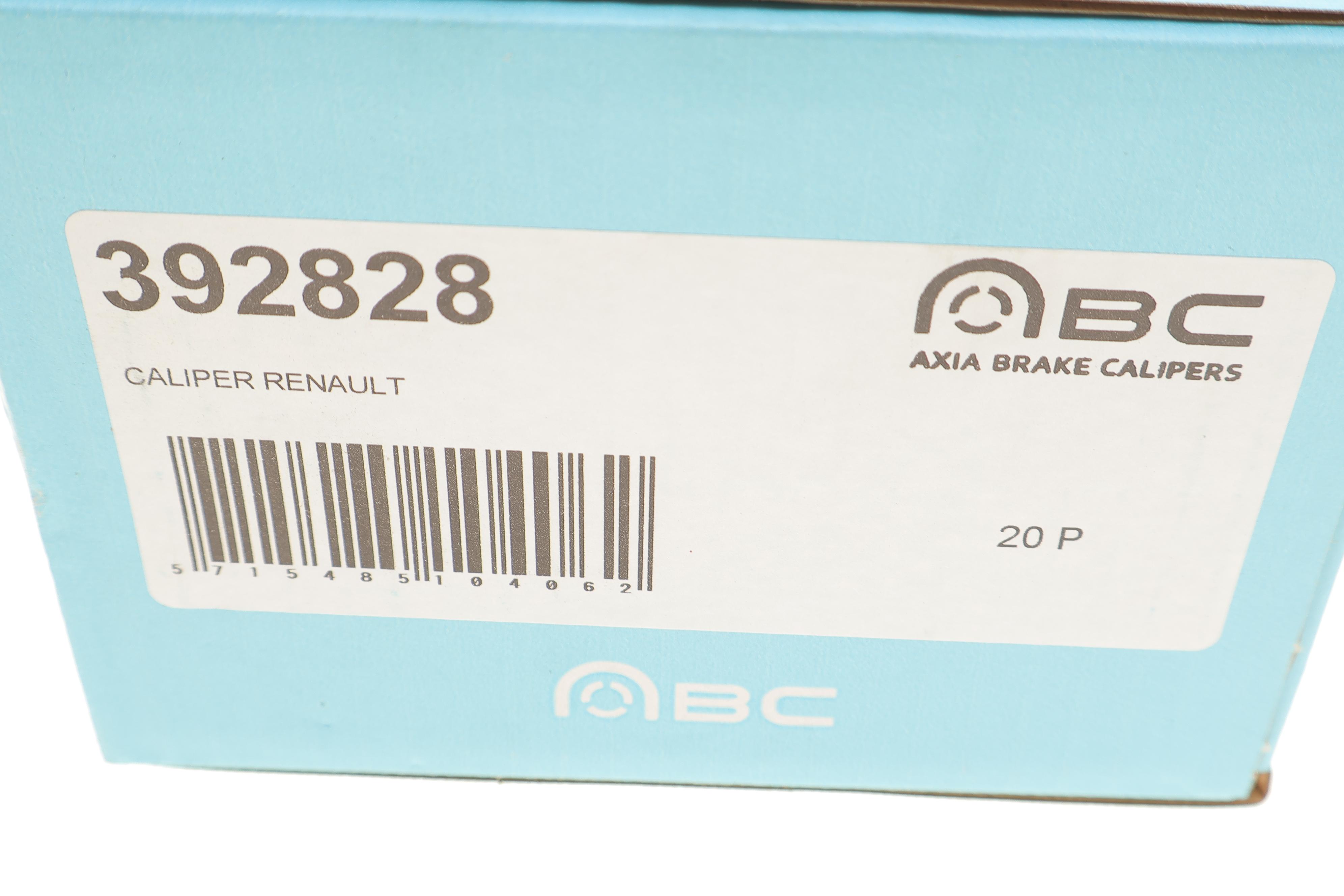 Супорт гальмівний (передній) (L) Renault Kangoo 97- (d=54mm) (lдиск 20mm) (Bosch)