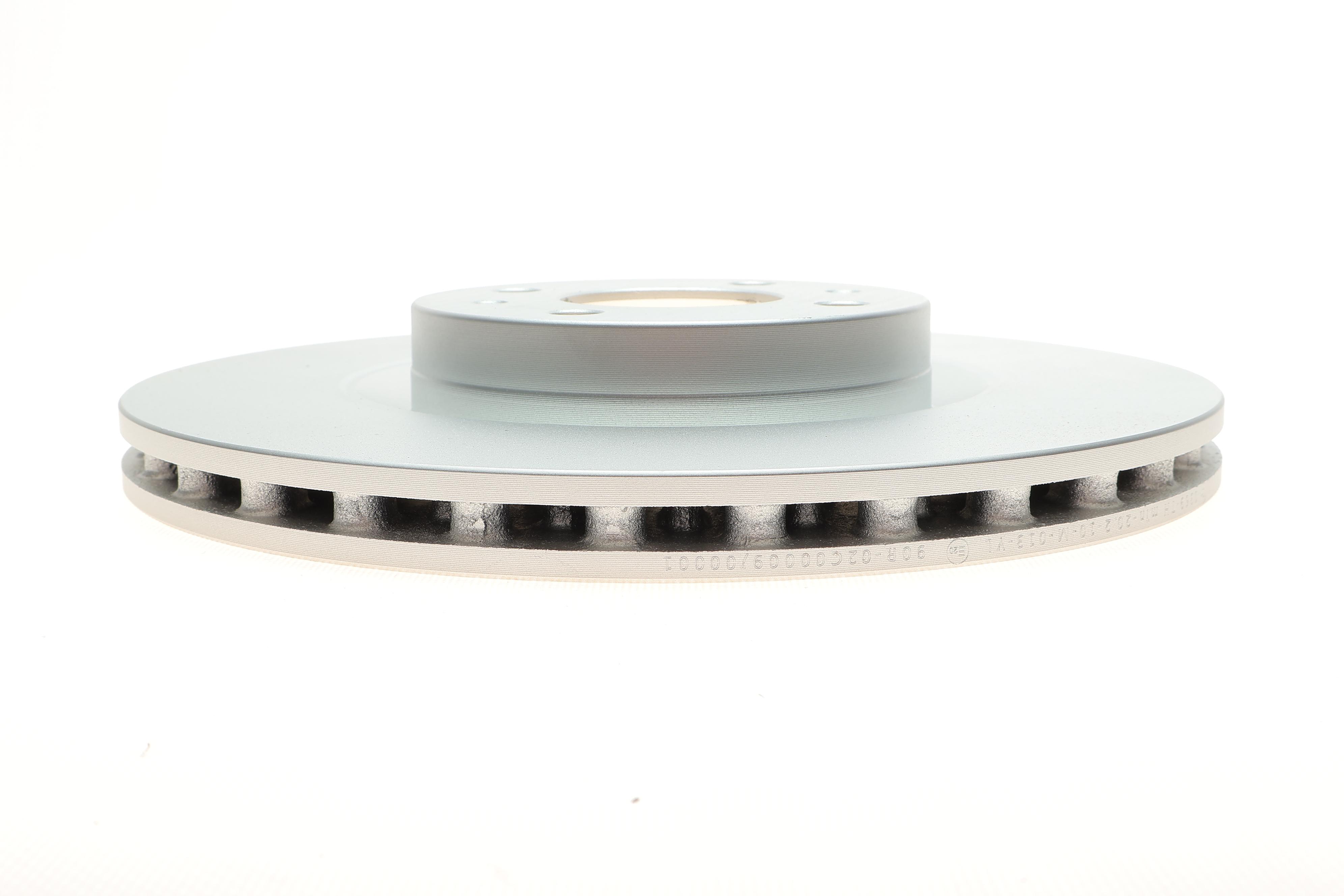 Диск гальмівний (передній) Fiat Doblo/Stilo 01-/Bravo 95-/Citroen Nemo 08- (284x22) (з покр.) (вент.)