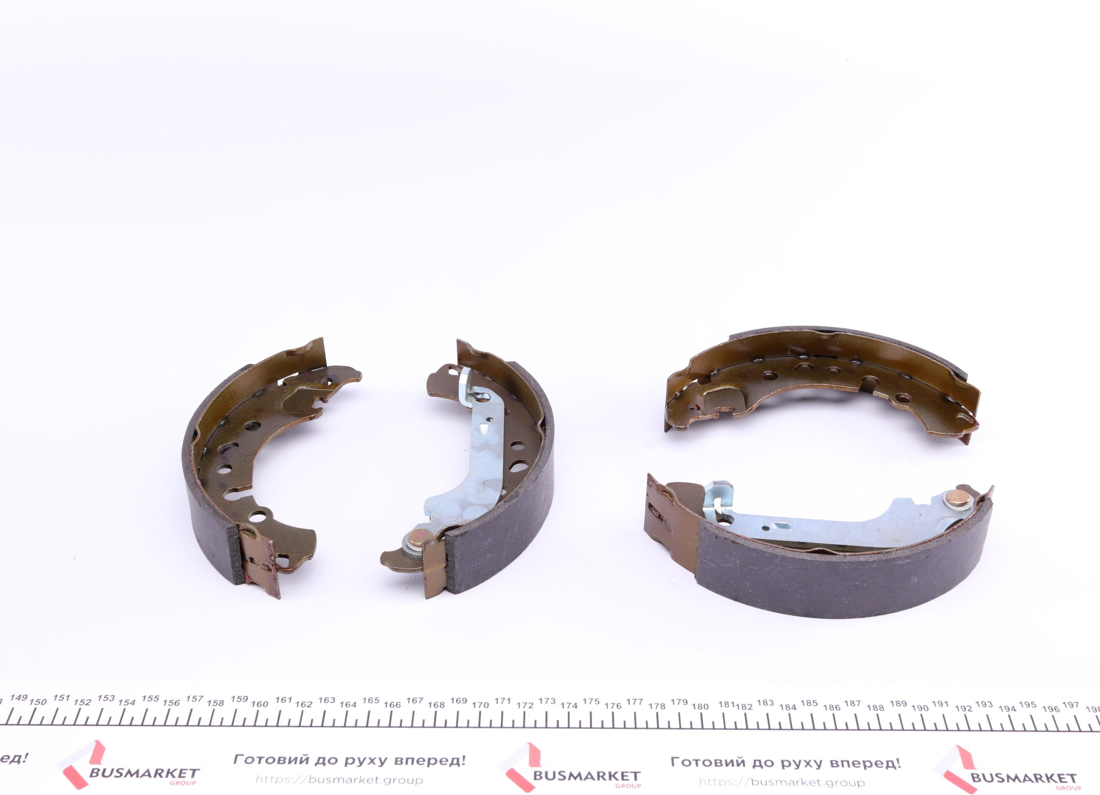 Колодки гальмівні (задні) Ford Fiesta VII 17- (барабанні) (203x38)