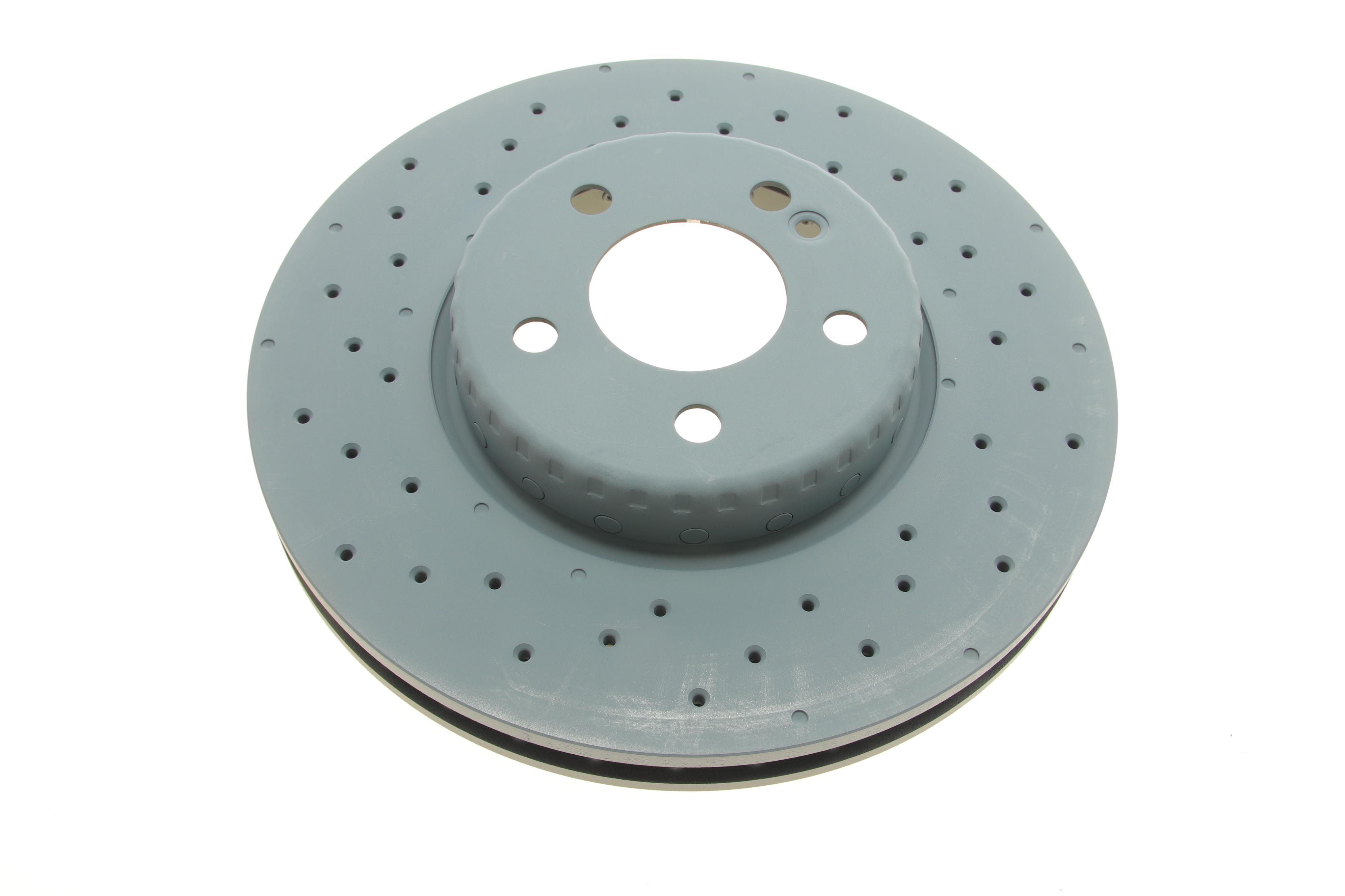 Диск гальмівний (передній) MB C-class (W205) 14- (318x30) (з покриттям) (вентил.)