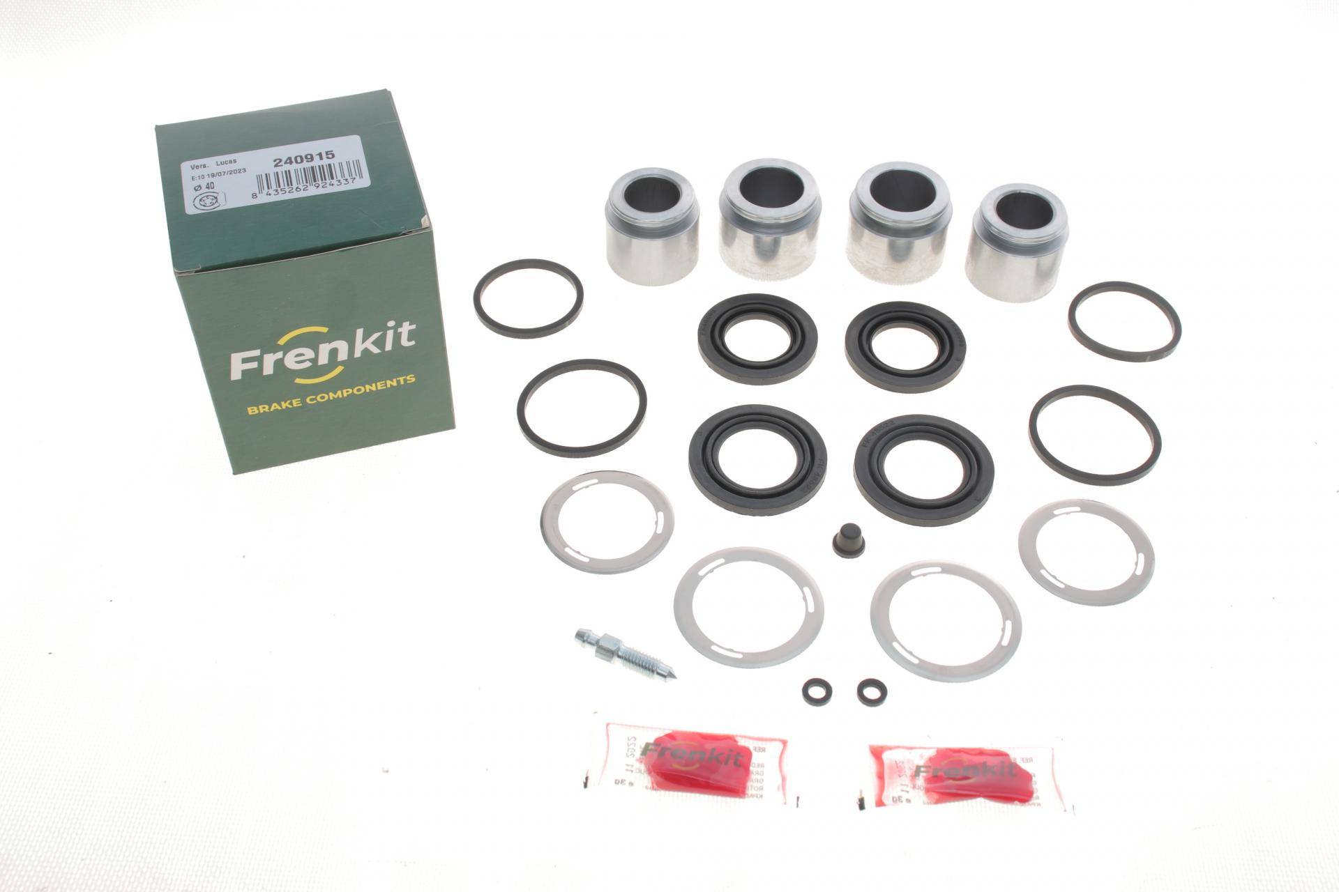 Ремкомплект супорта (переднього) MB E-class (W124) 93-98 (d=40/44mm) (Lucas) (+4 поршня)