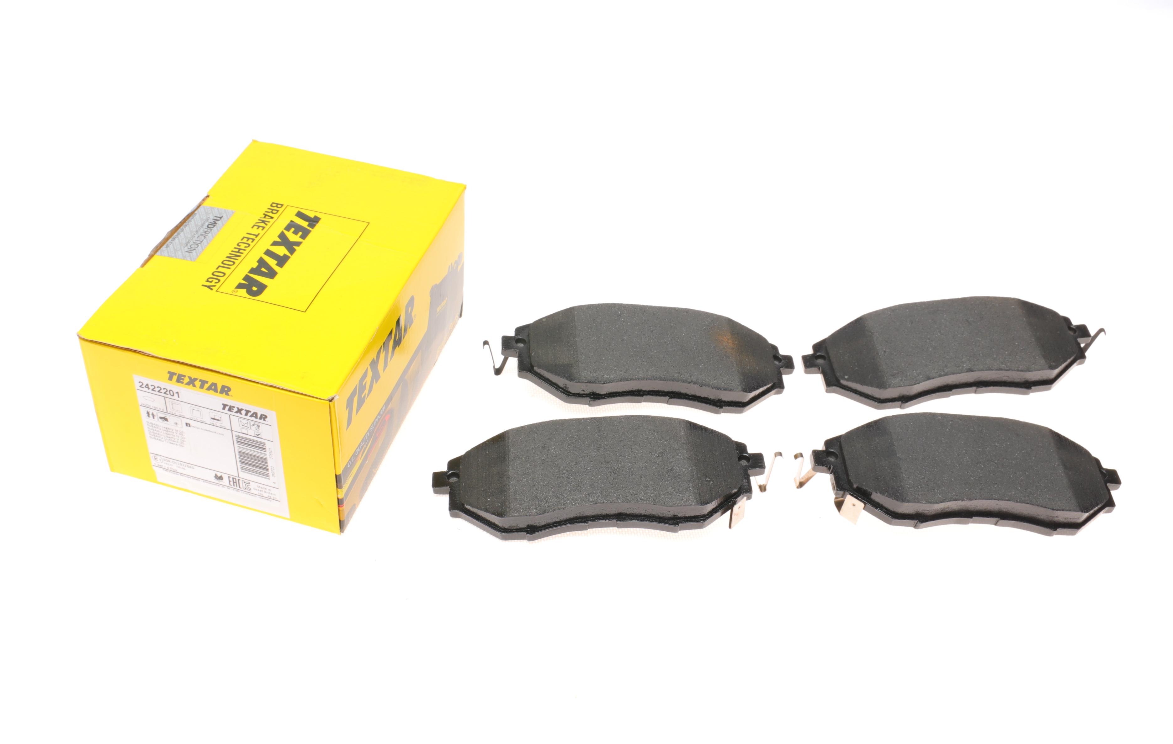 Колодки гальмівні (передні) Subaru Forester/Legacy/Impreza 03- (Akebono) Q+