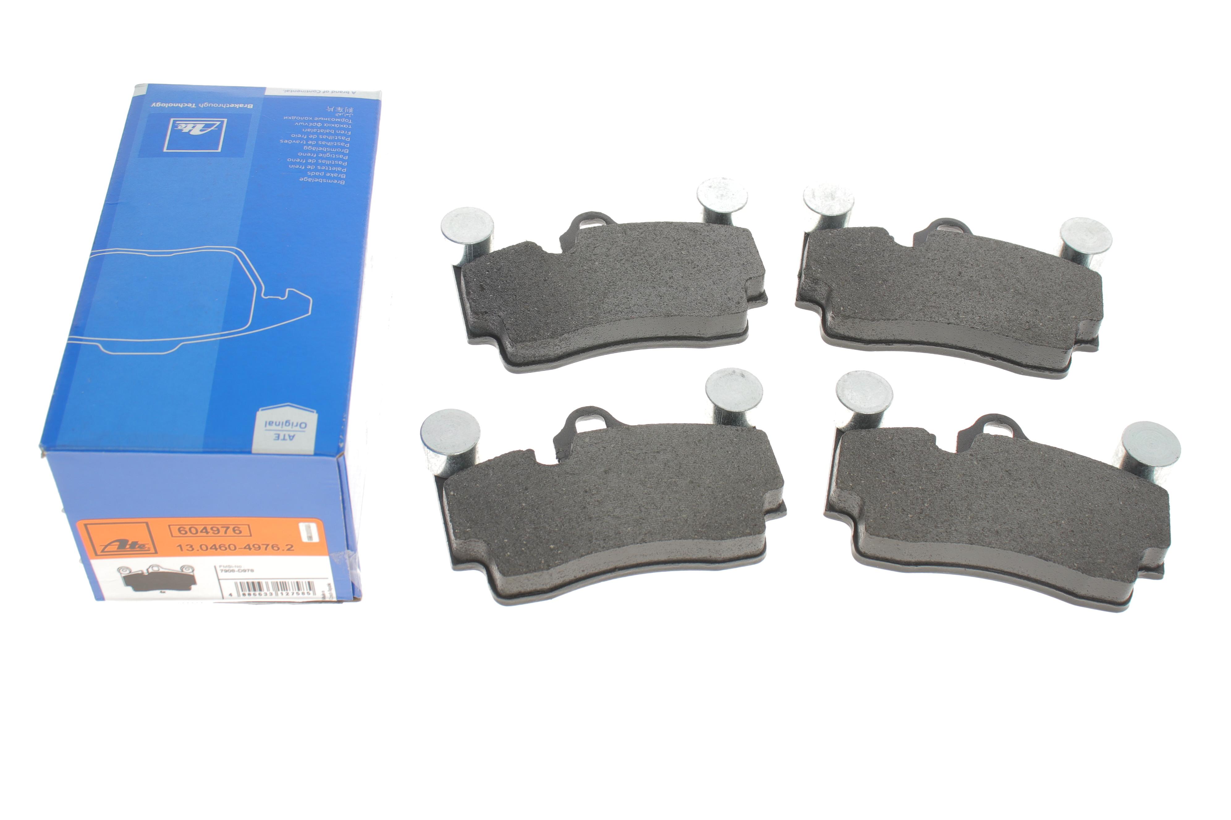 Колодки гальмівні (задні) Audi Q7 06-15/VW Touareg/Porsche Cayenne 02-10 (Brembo)