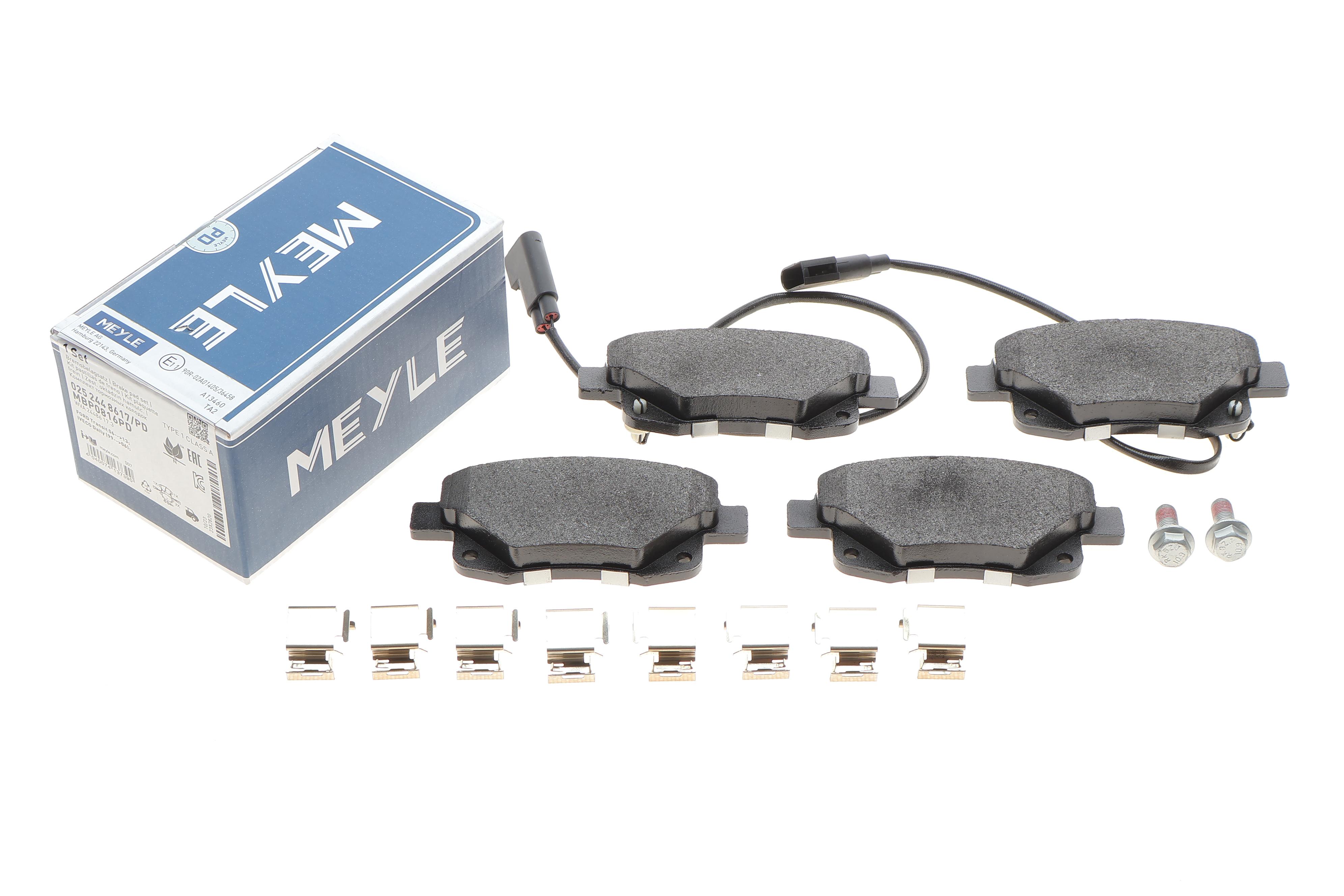 Колодки гальмівні (задні) Ford Transit V347 06-