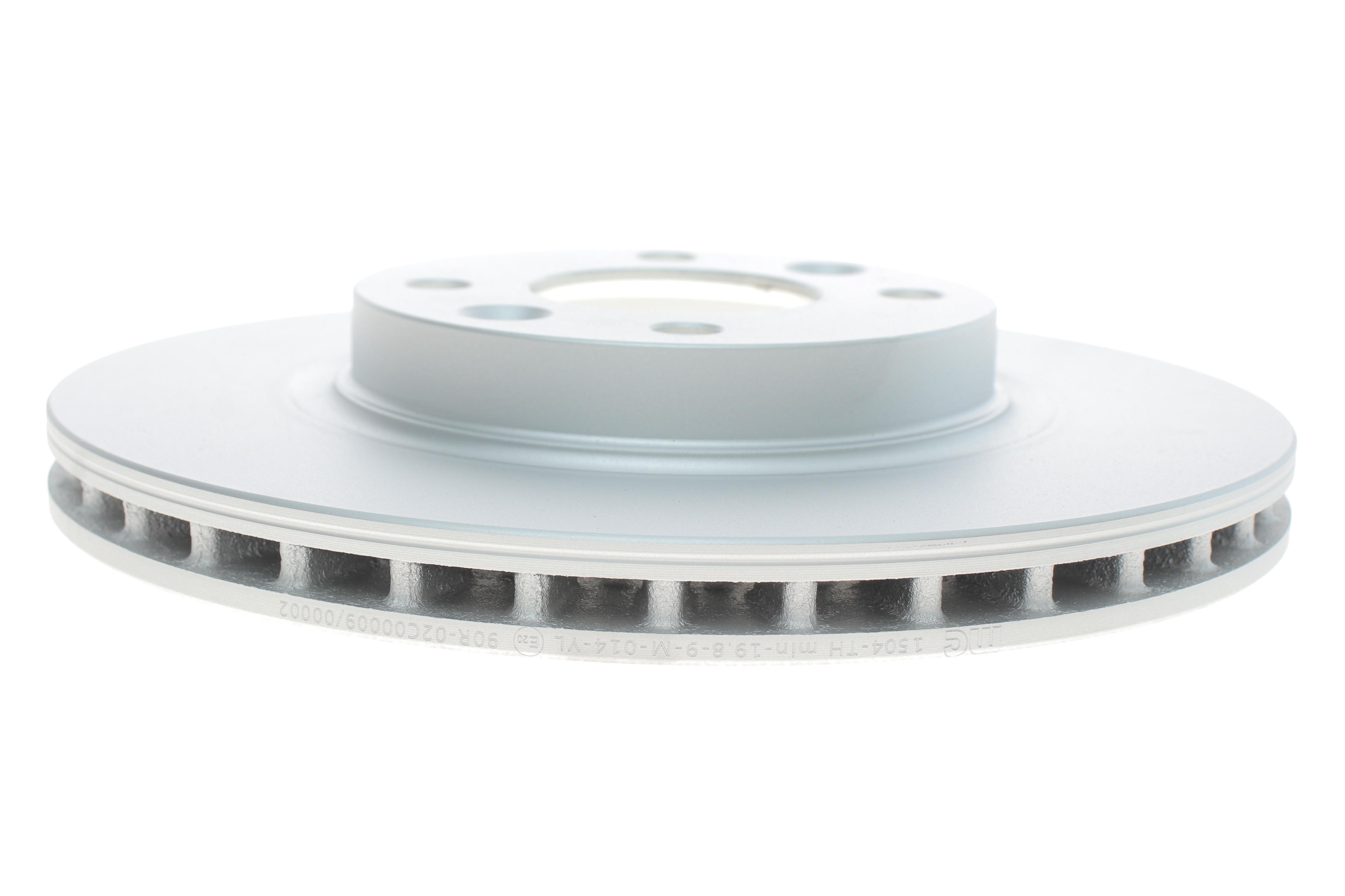 Диск гальмівний (передній) Renault Logan II/Sandero 13-/Clio IV 14- (258x22)(з покриттям)(вентил.)