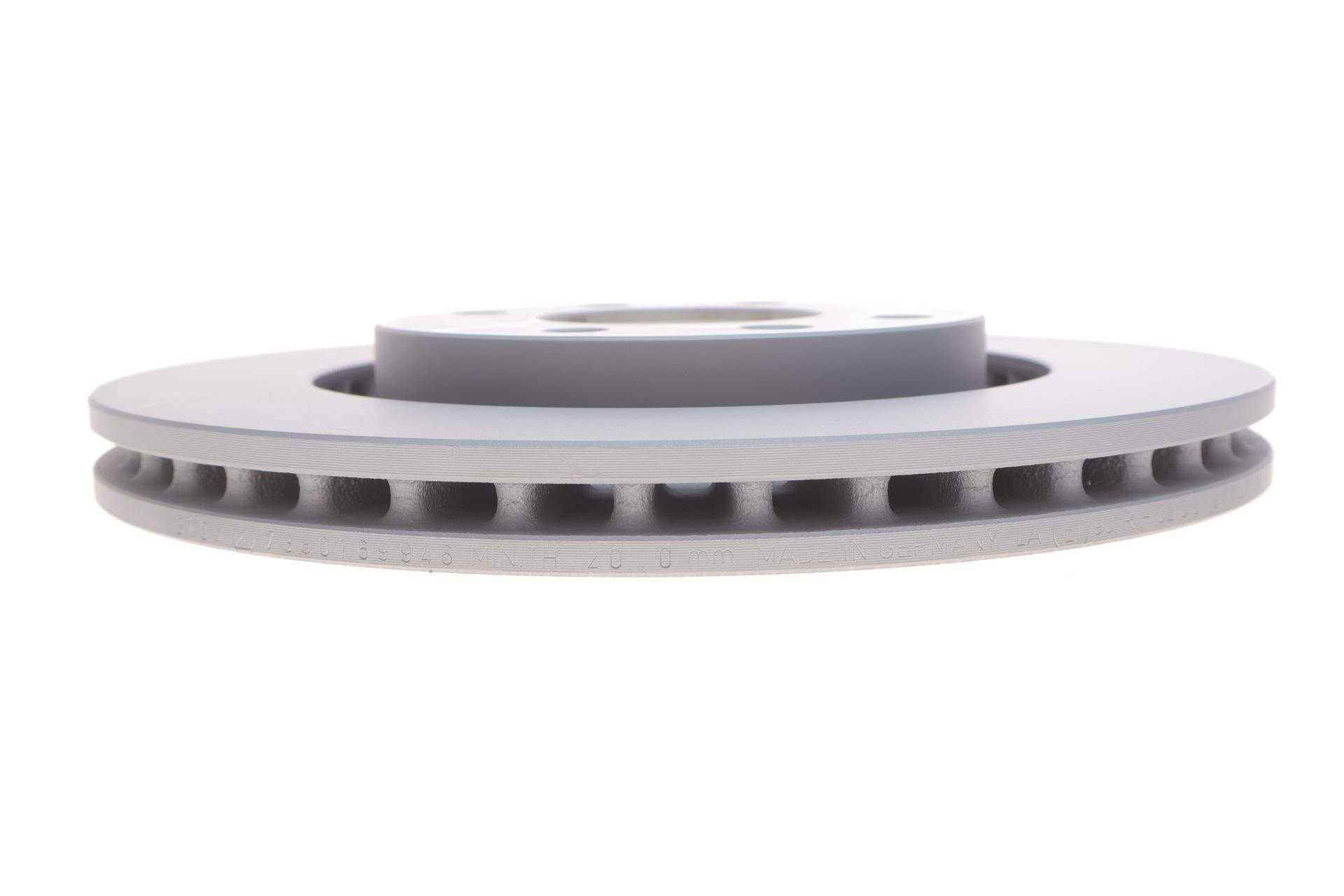 Диск гальмівний (передній) Citroen Berlingo/Peugeot Partner 96- (266x22) (з покриттям)(вентильований)