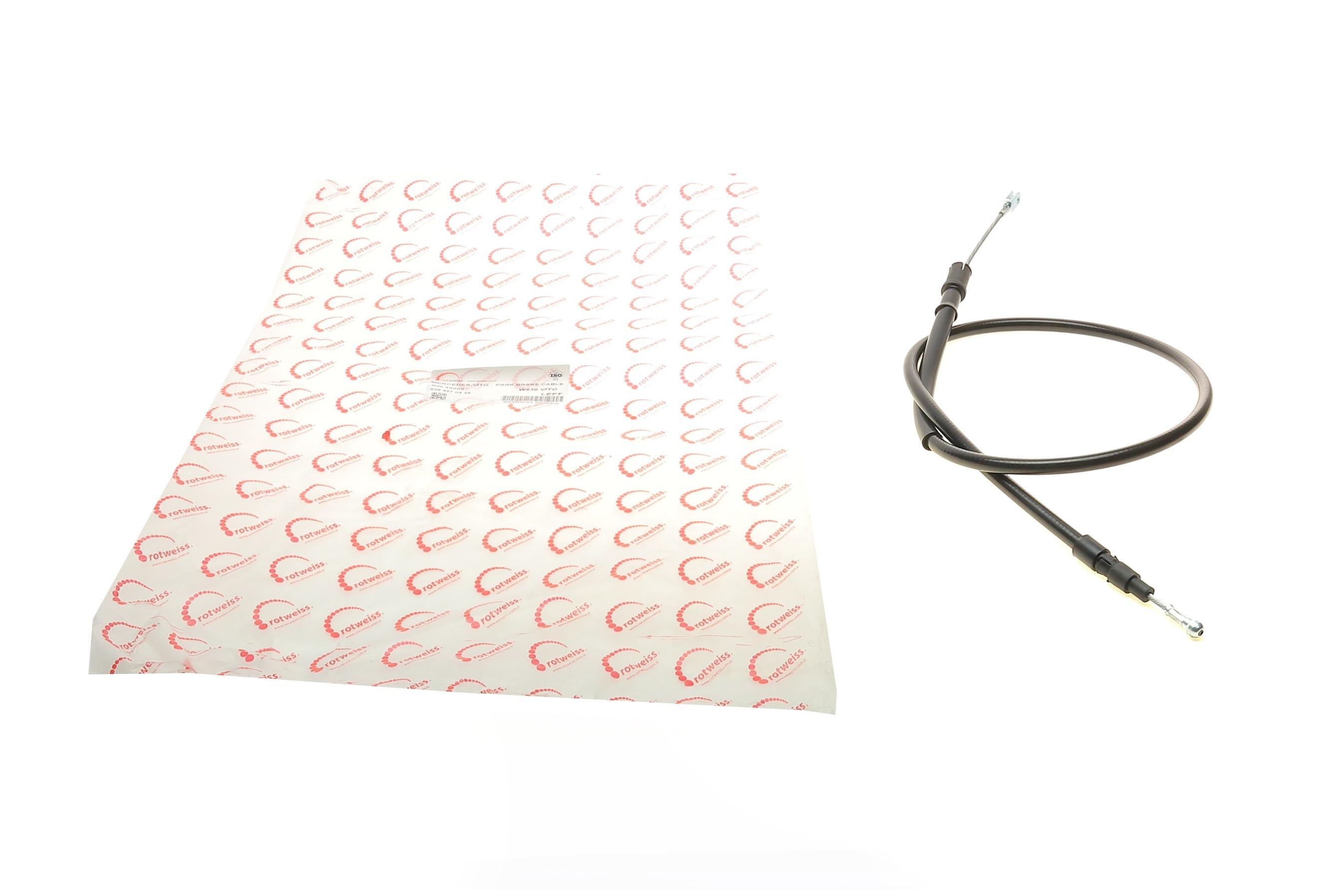 Трос ручника (задній) (L) MB Vito (W639) 03- (6394270438)