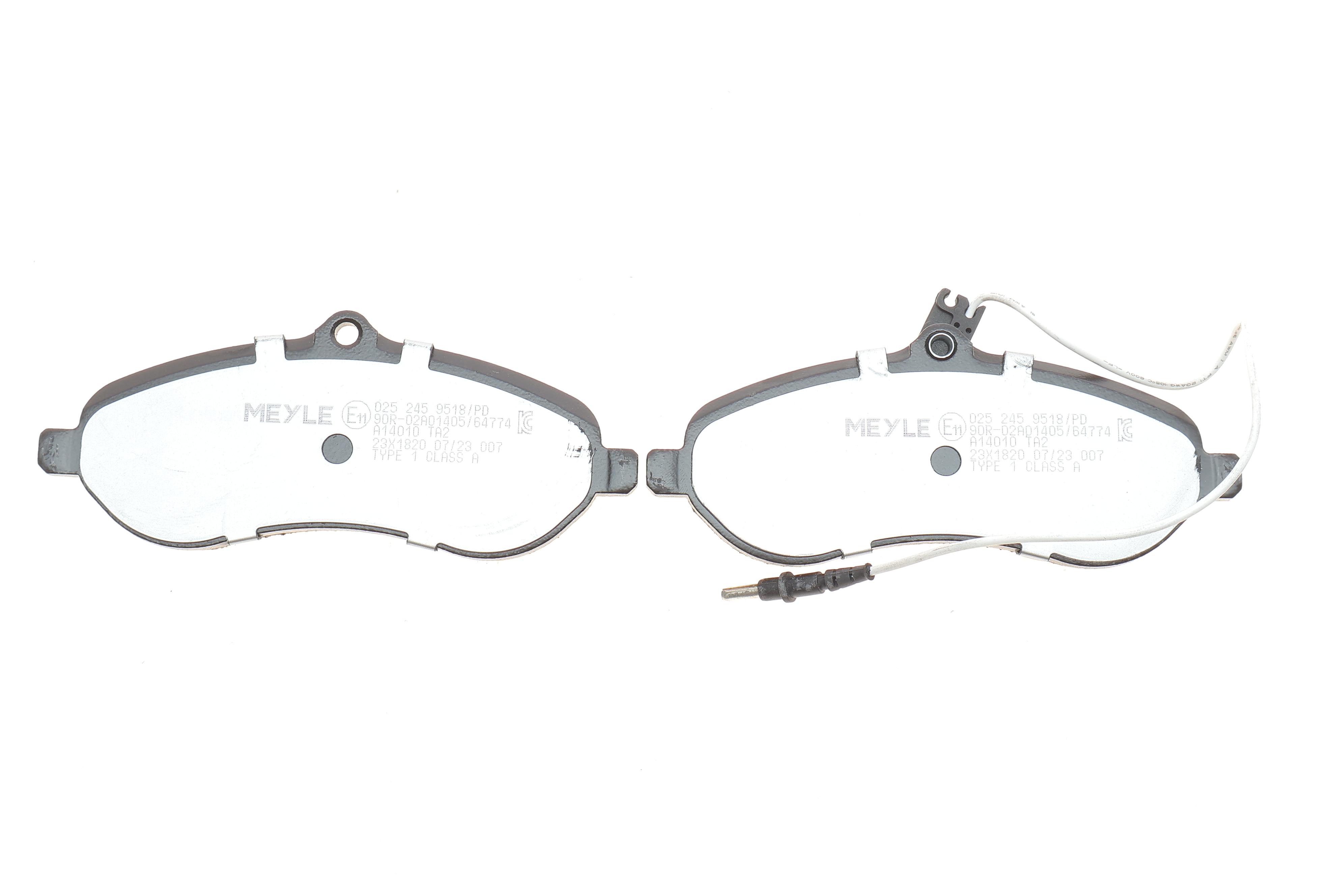 Колодки гальмівні (передні) Citroen Jumpy/Fiat Scudo/Peugeot Expert 07- (+датчик) (PREMIUM)