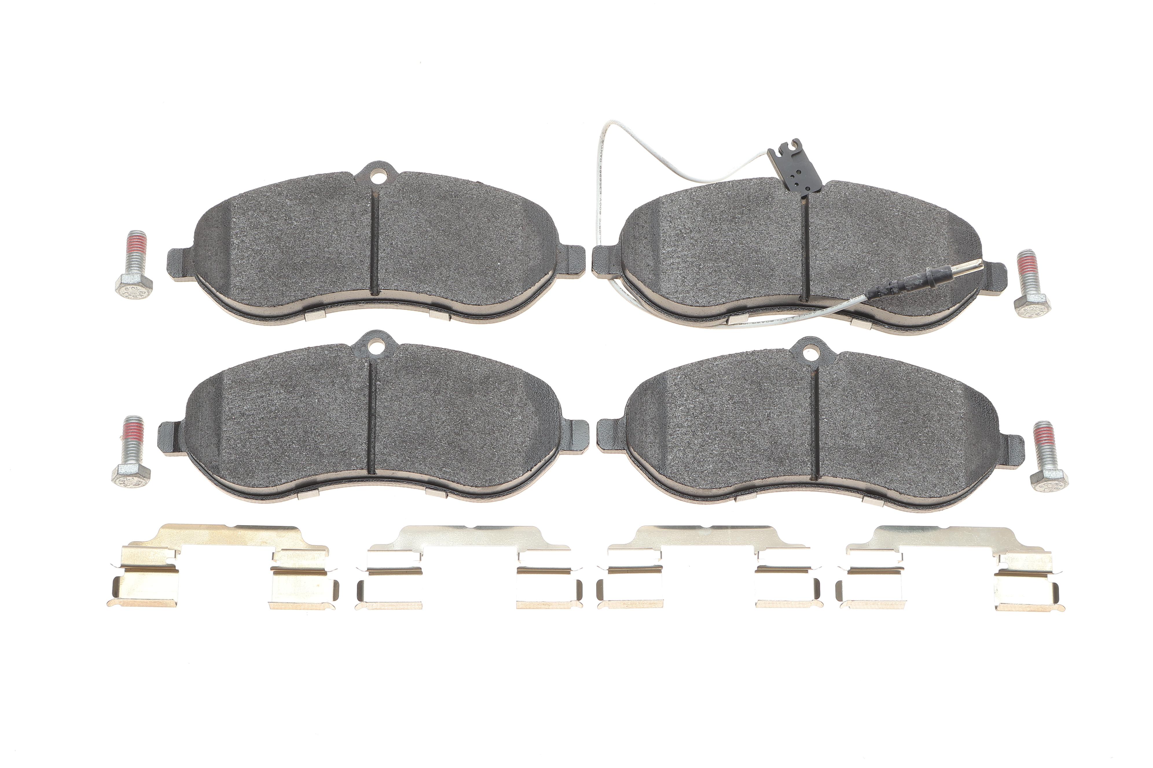 Колодки гальмівні (передні) Citroen Jumpy/Fiat Scudo/Peugeot Expert 07- (+датчик) (PREMIUM)