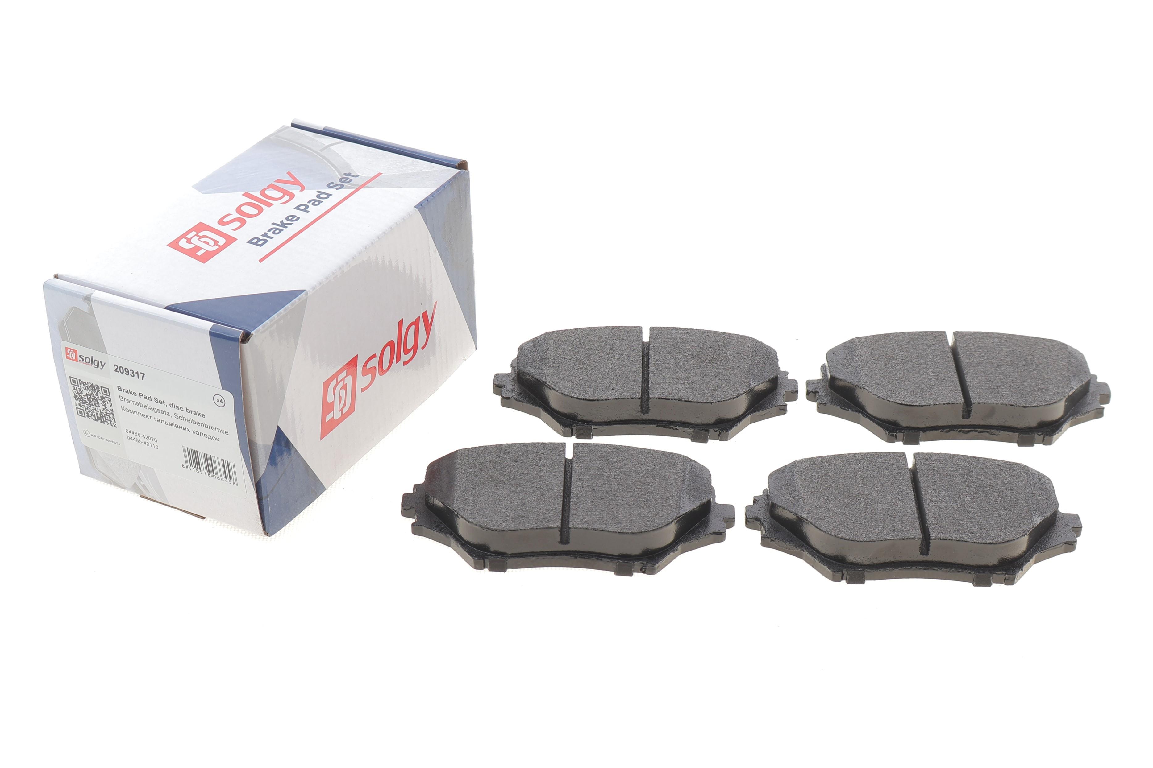 Колодки гальмівні (передні) Toyota Rav 4 II 00-05