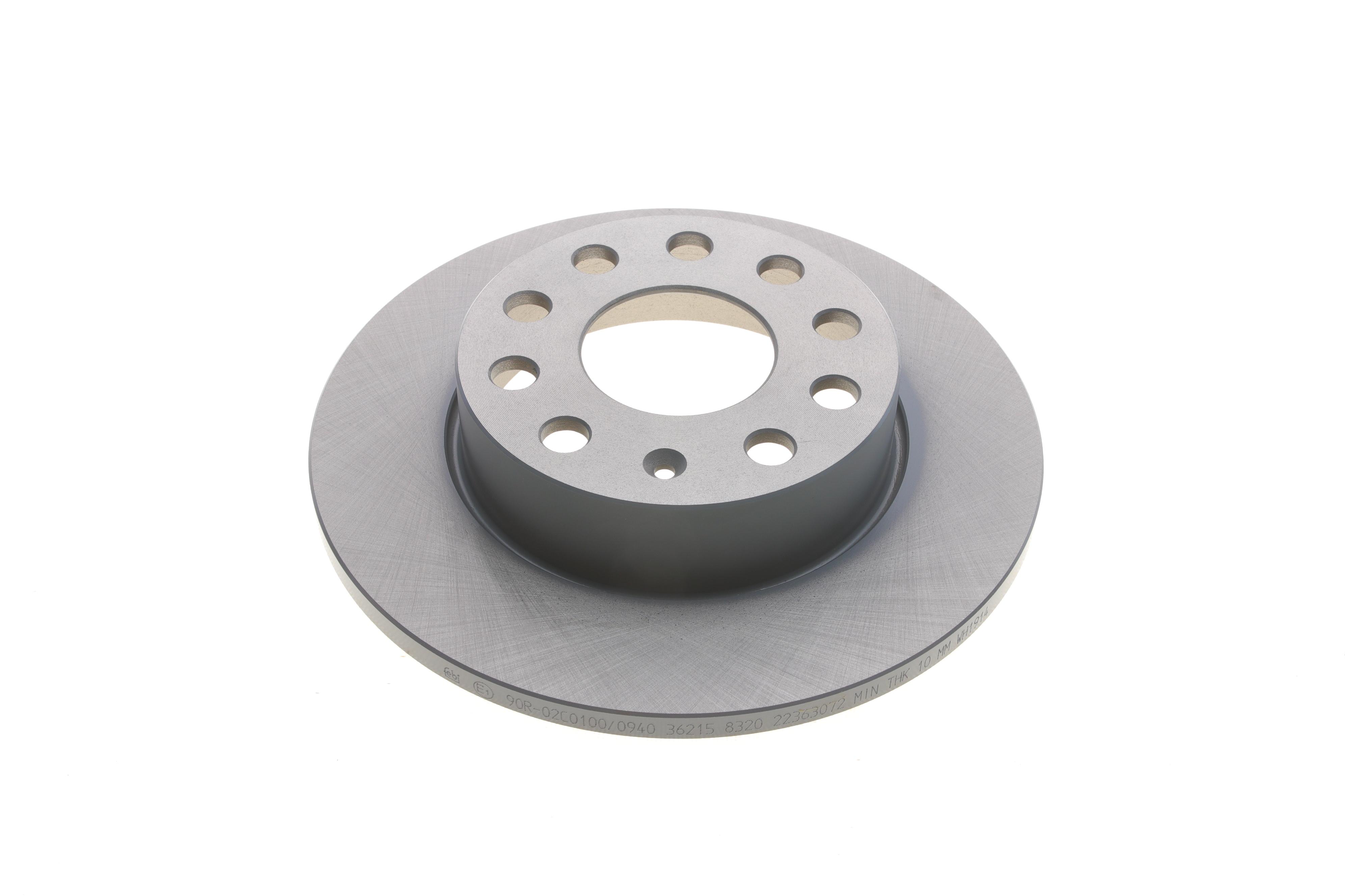 Диск гальмівний (задній) VW Caddy III 04- (256x12)