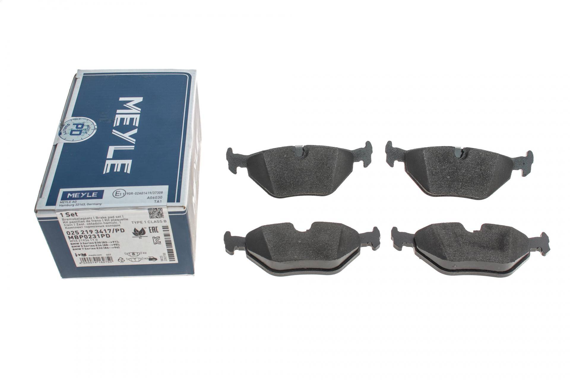 Колодки гальмівні (задні) BMW 3 (E36/E46) 90-05 (Ate)