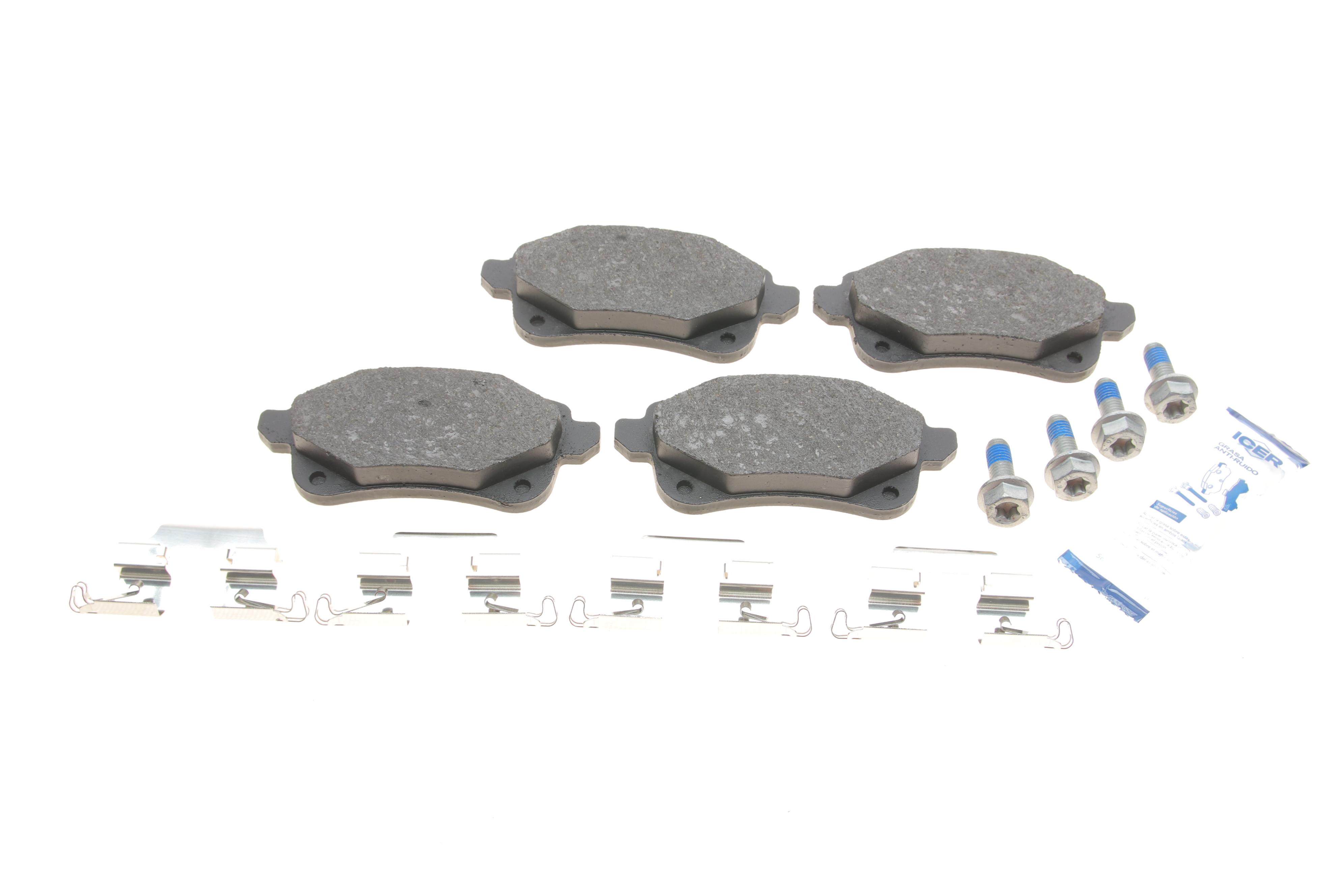 Колодки гальмівні (задні) Renault Megane IV/Scenic IV/Grand Scenic IV/Espace/Talisman 16-