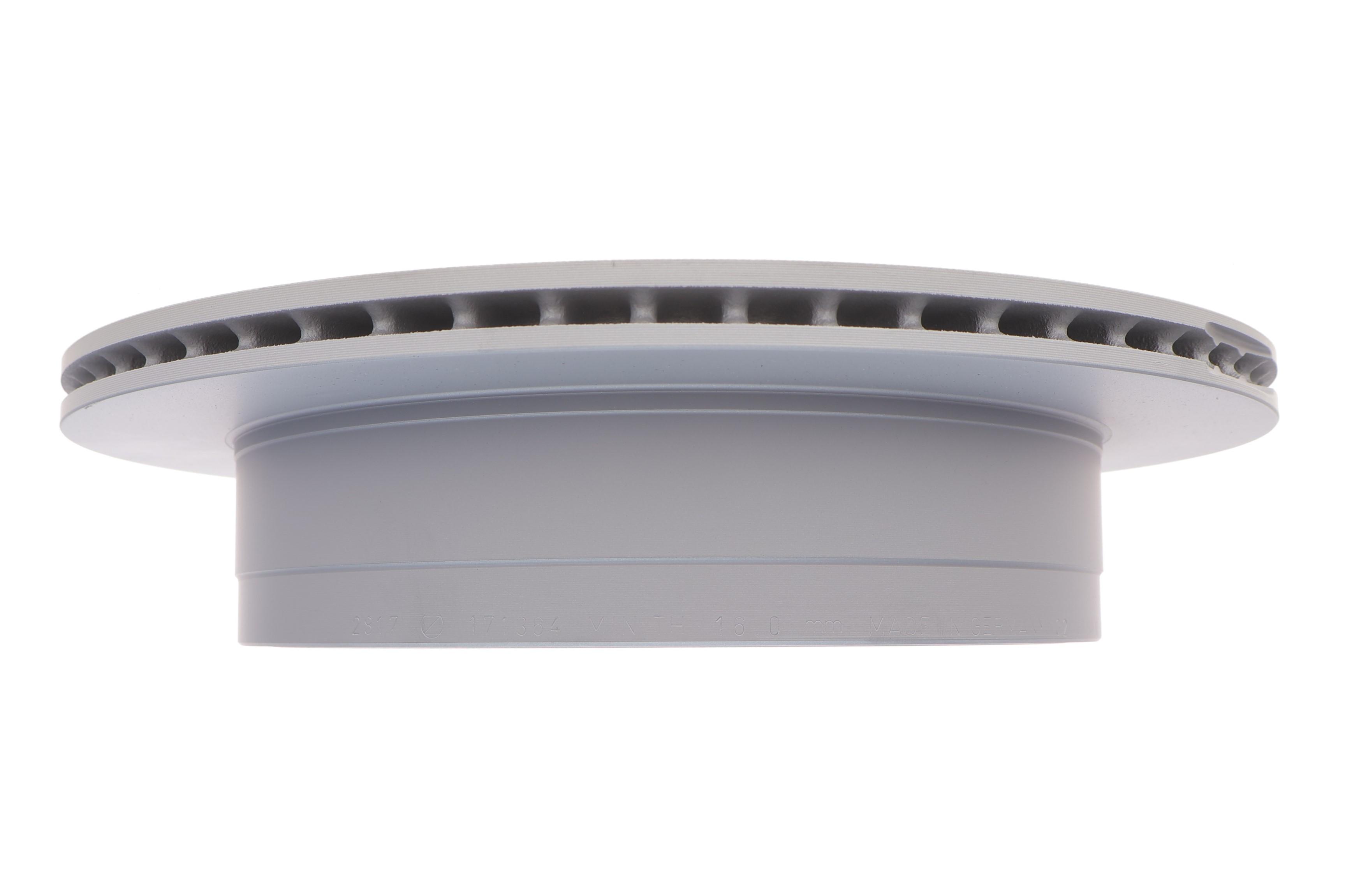 Диск гальмівний (задній) Toyota Land Cruiser 200 08- (345x18) (з покриттям) (вентильований)