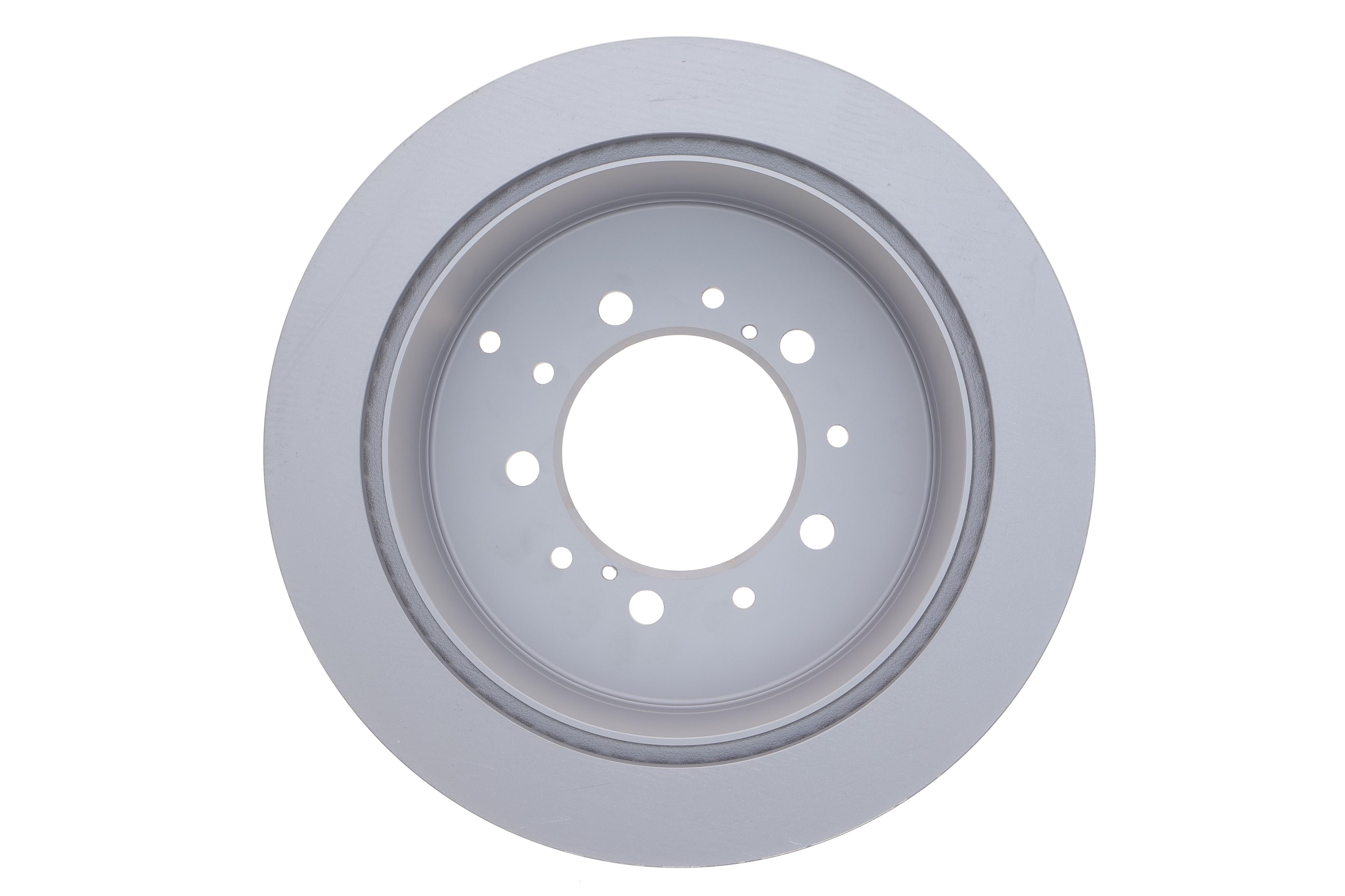 Диск гальмівний (задній) Toyota Land Cruiser 200 08- (345x18) (з покриттям) (вентильований)