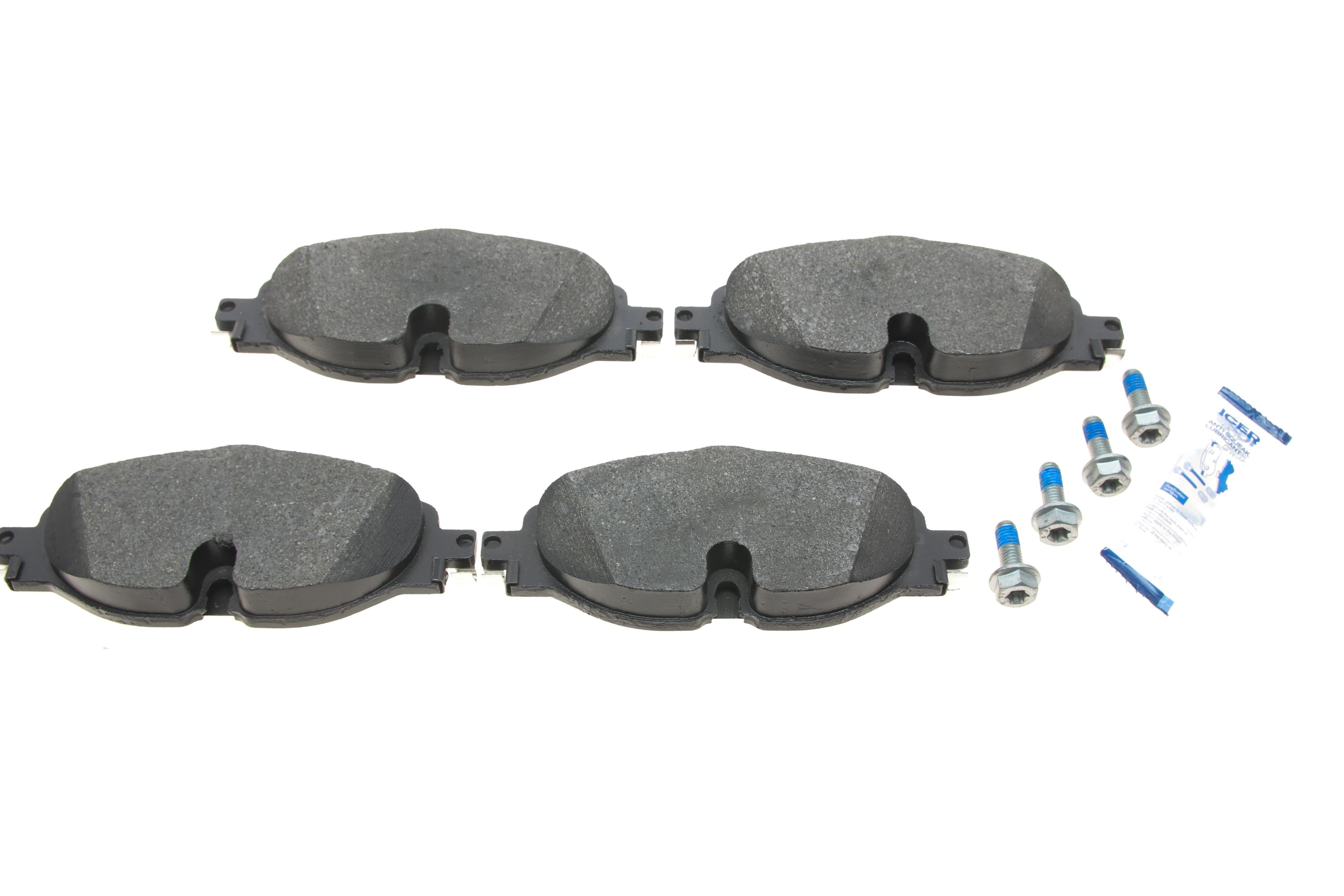 Колодки гальмівні (передні) Audi A1/Q3 18-/Seat Leon/Skoda Octavia/VW Golf/Caddy/Touran/Passat 12-