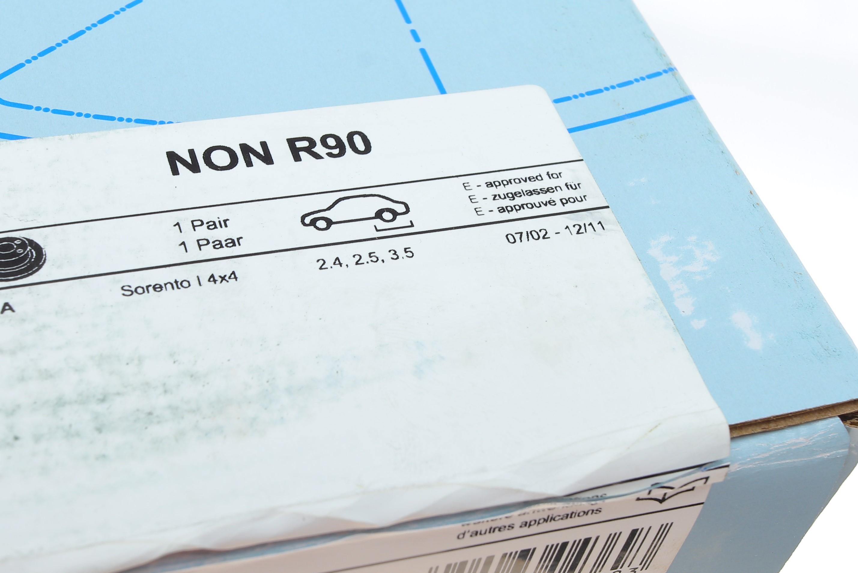 Диск гальмівний (задній) KIA Sorento 02-11 (315x20)