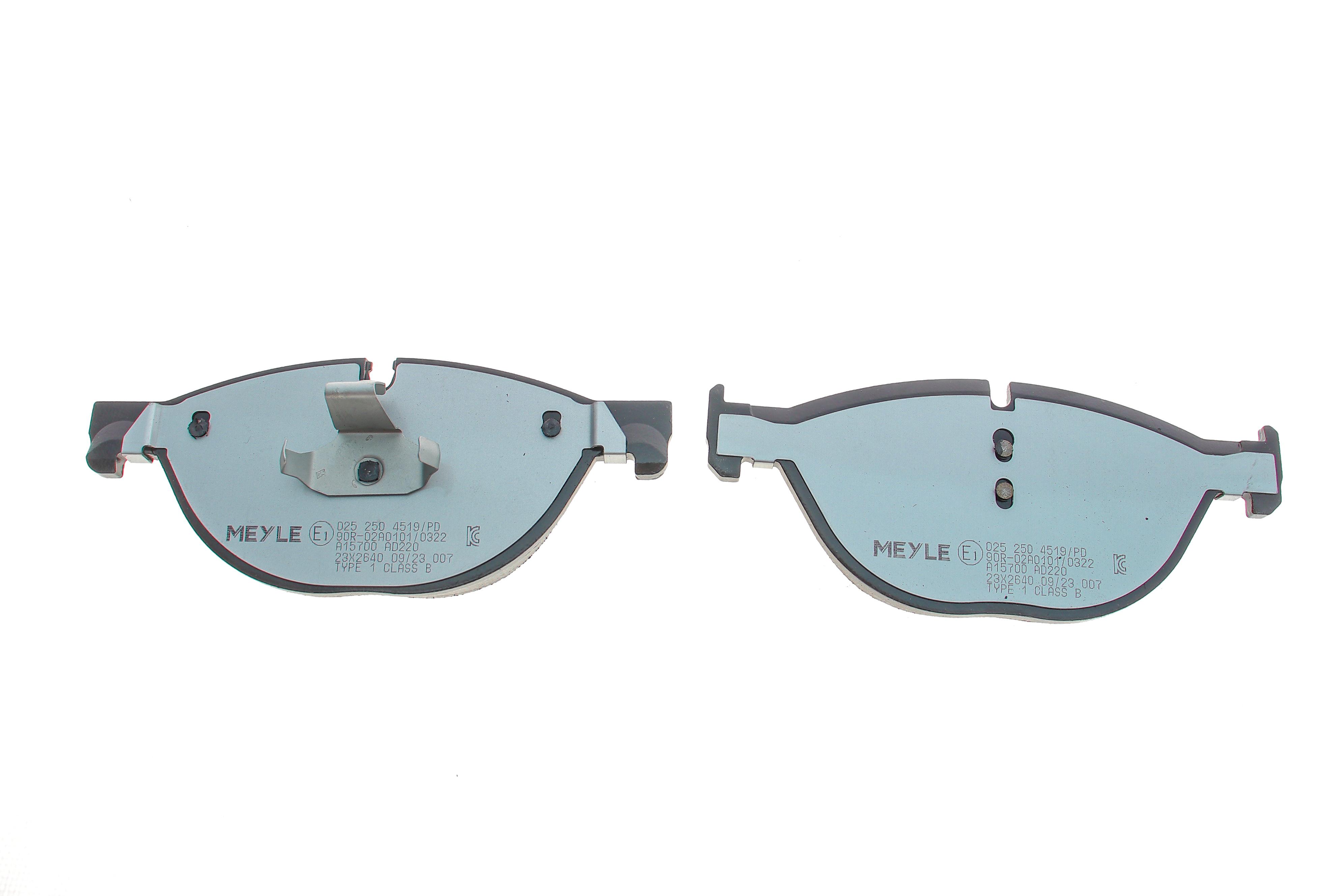 Колодки гальмівні (передні) BMW 5/6/7 09- (Ate)