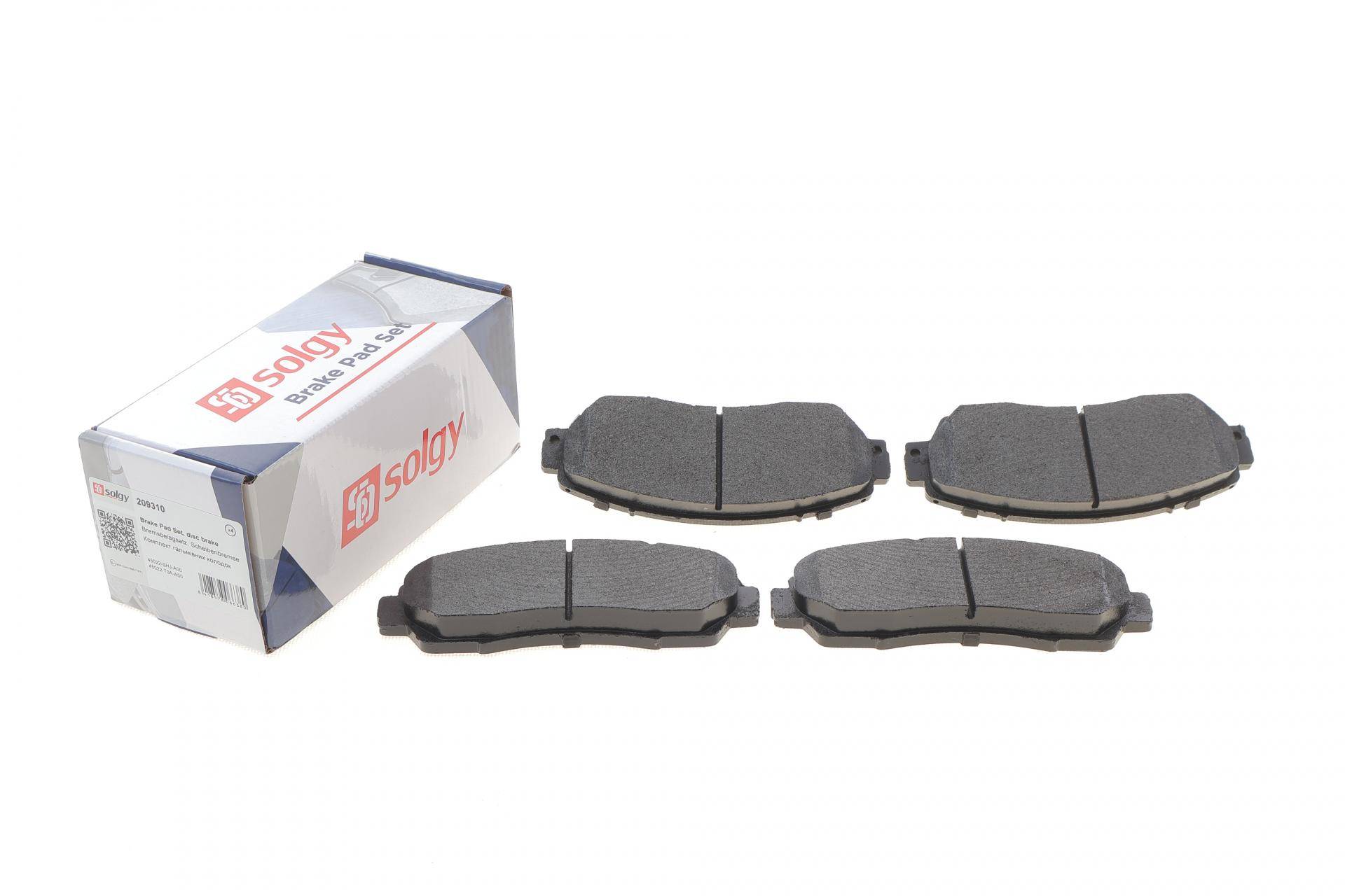 Колодки гальмівні (передні) Honda CR-V IV/Crosstour 12-