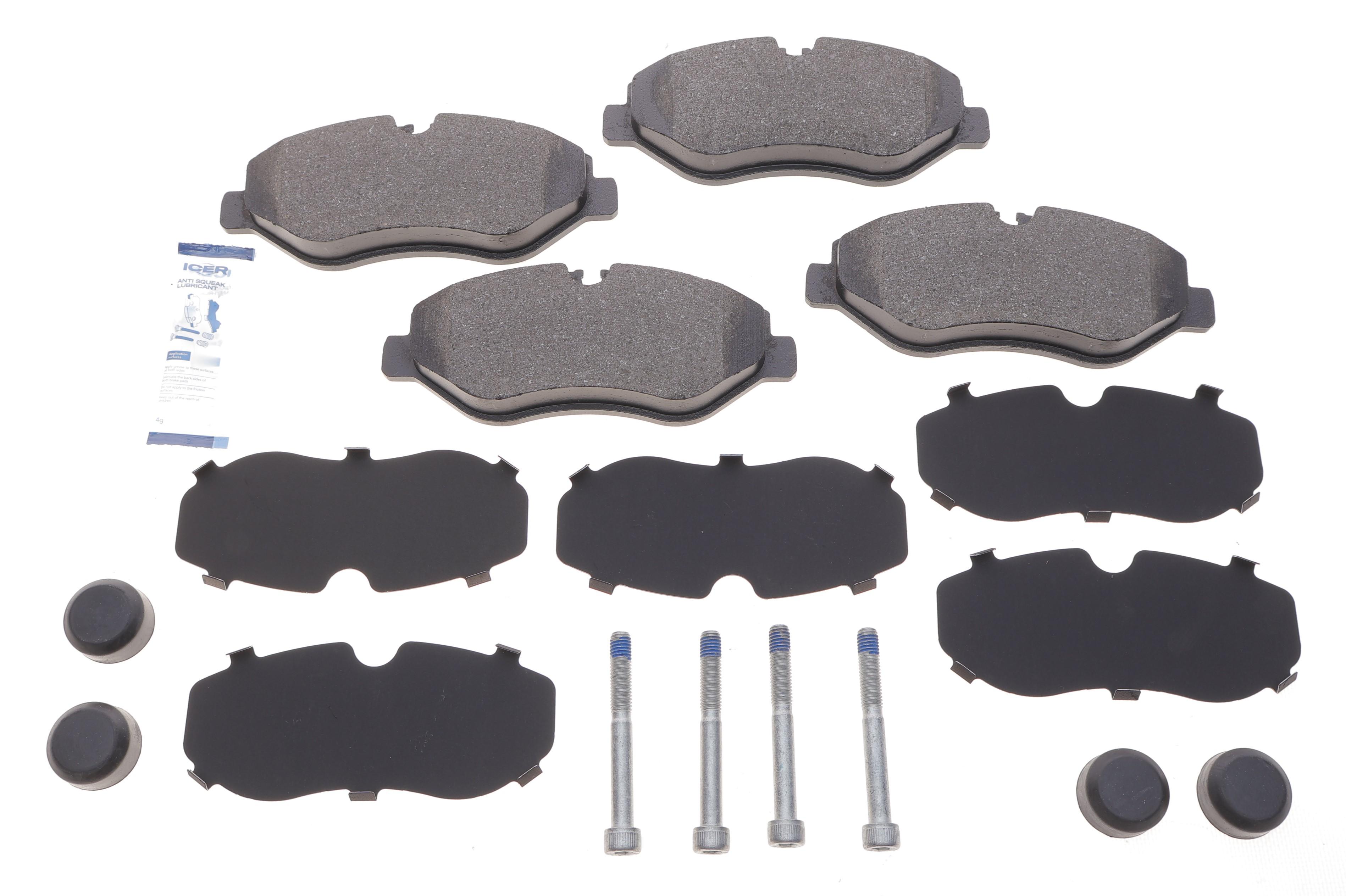 Колодки гальмівні (передні) MB Sprinter (906,907,910)/VW Crafter 06-/MB Vito (W639) 03-/(W447) 14-