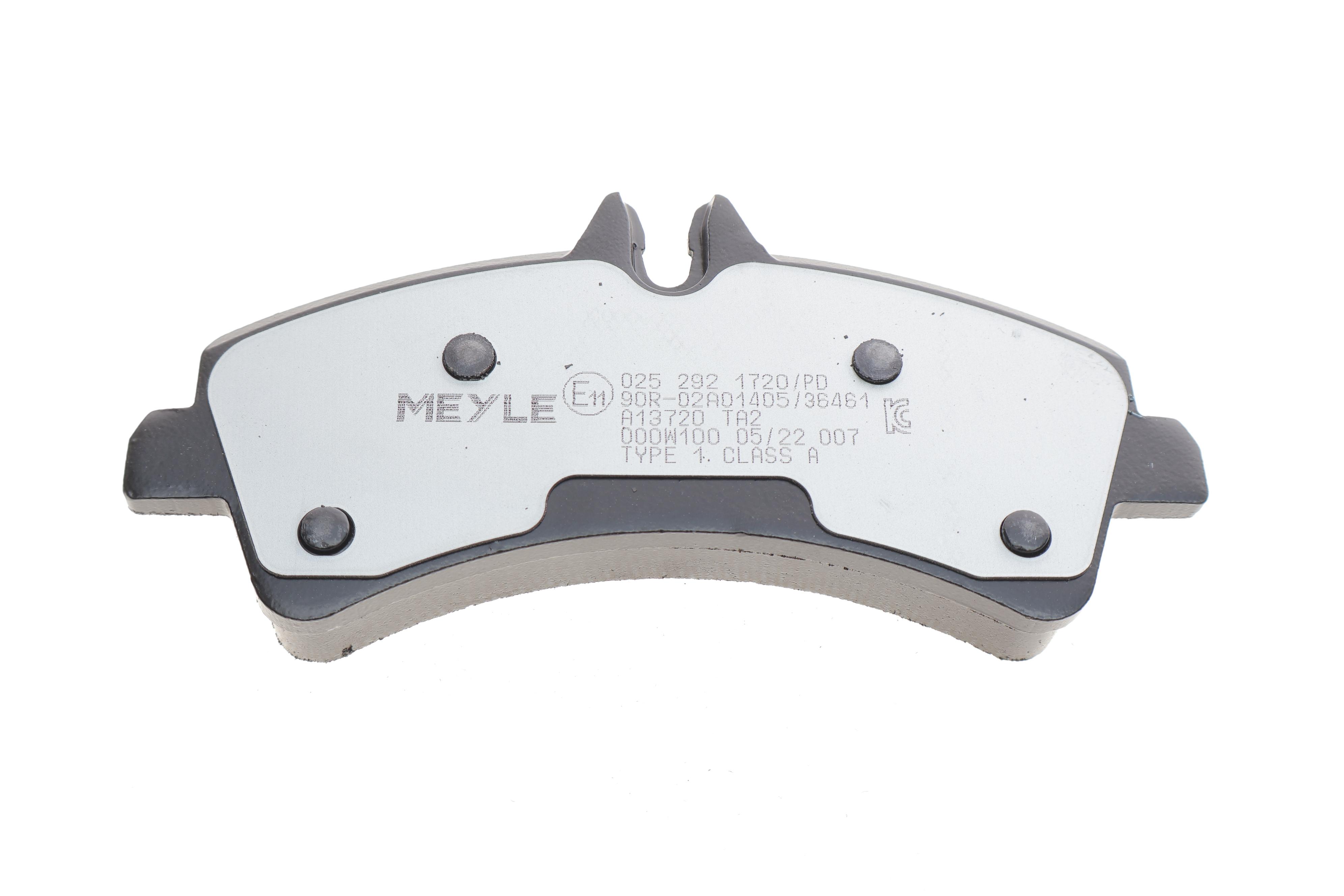 Колодки гальмівні (задні) MB Sprinter 509-519 CDI/VW Crafter 50 06- (спарка) (Platinum)