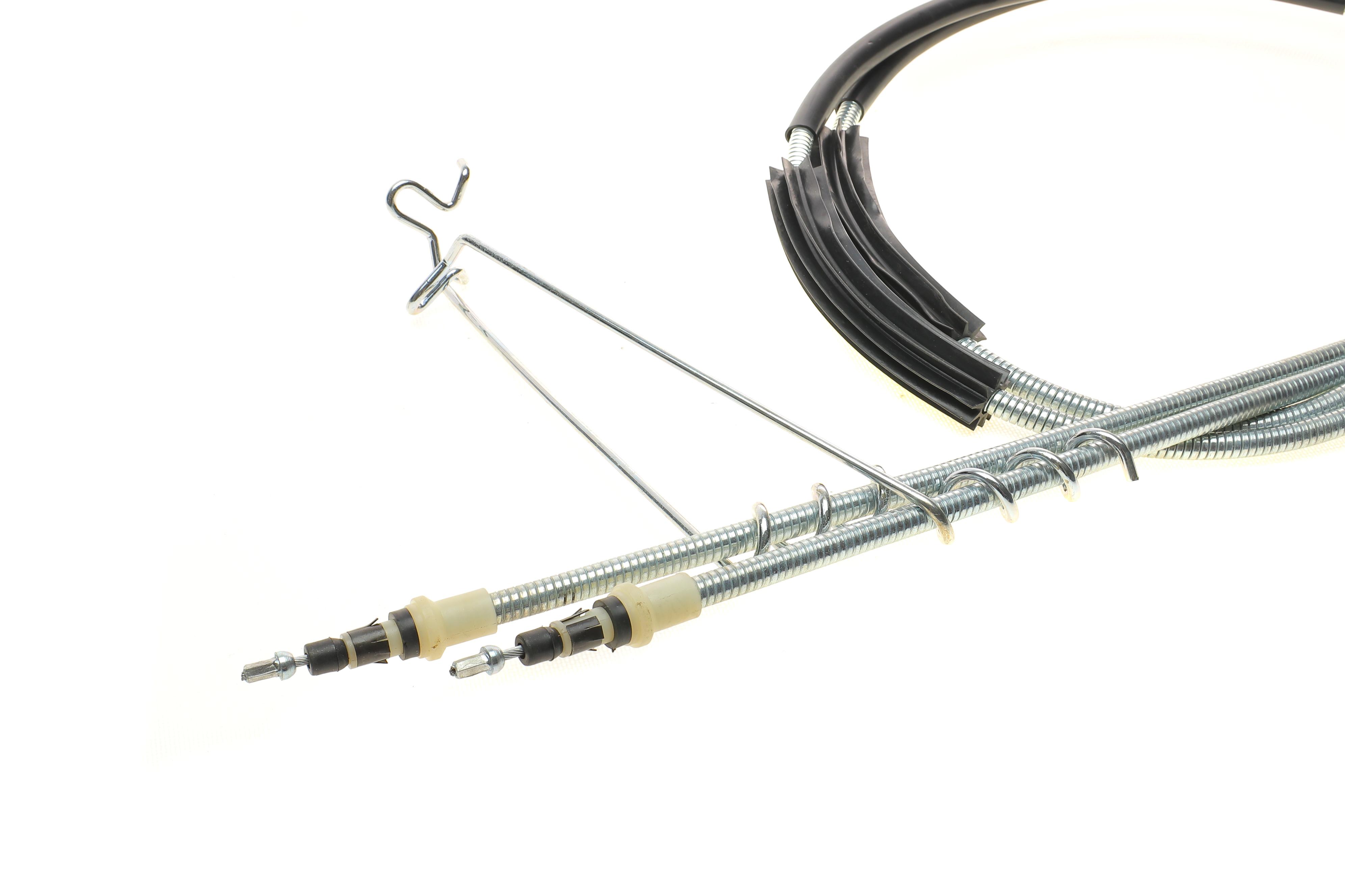 Трос ручника (задній) Ford Connect 02- (+ABS) (низька база)(дисковий гальма)