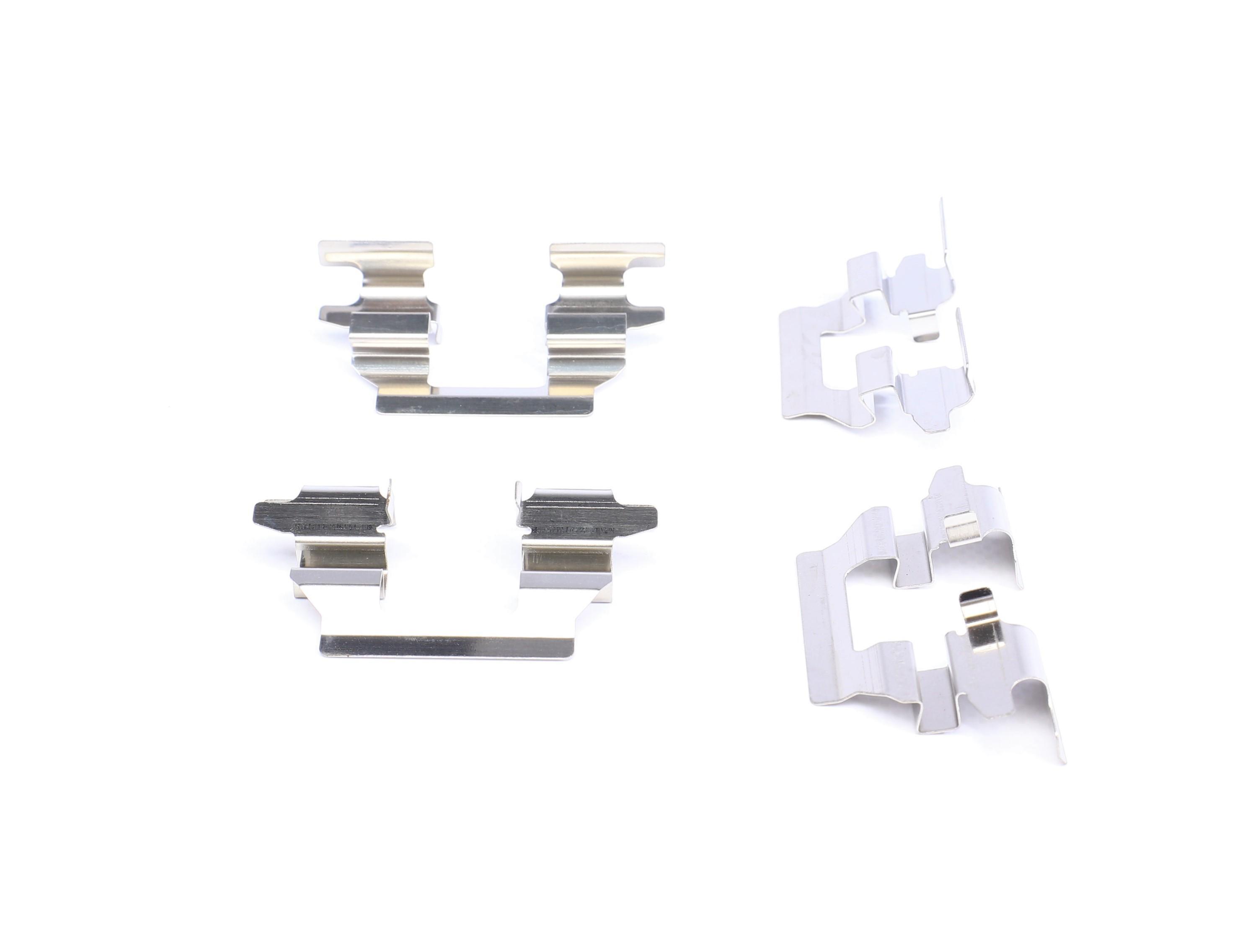 Планка супорта (заднього) прижимна (к-кт) Nissan X-Trail/Renault Kangoo 01- (Akebono)